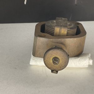 Vintage Thermostat and housing for early/mid 1900s car/truck engine “USED” “Stock No: 116”