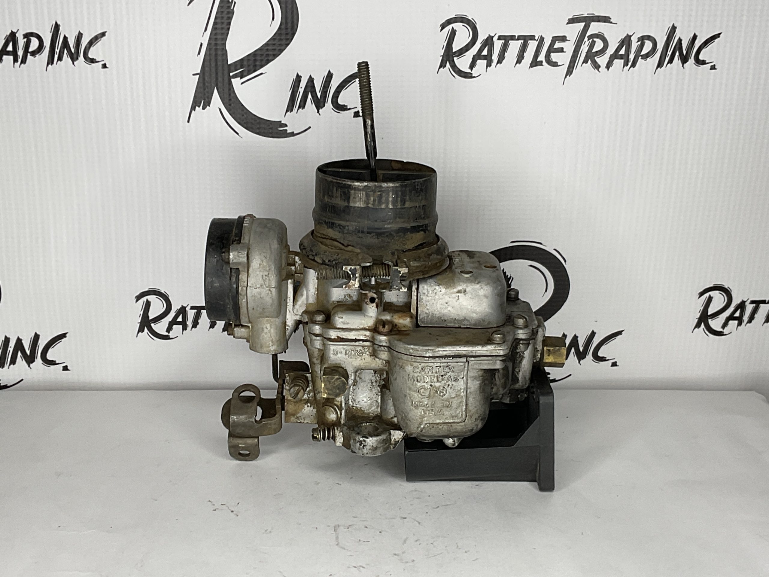 Vintage Carter Carburetor Model AS Part No: 0-1374 “USED” “Stock No: 175”