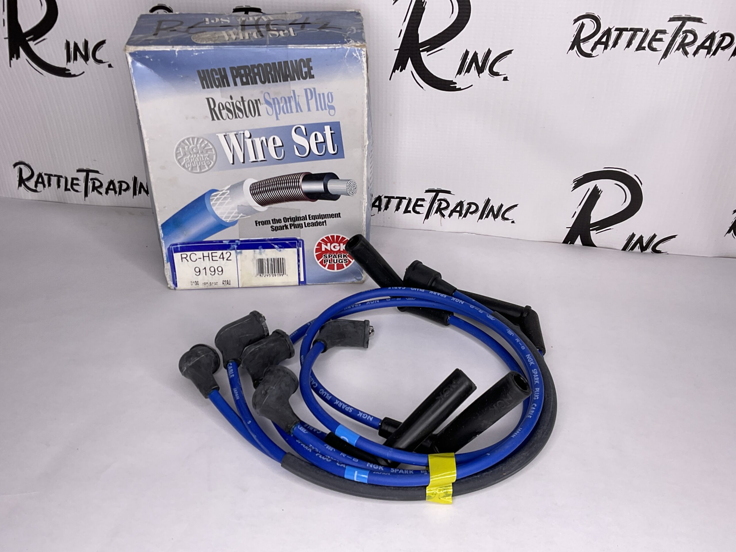 NGK Spark Plug Wire Set RC-HE42, 9199,6384 “NOS’, “Stock No: 238”