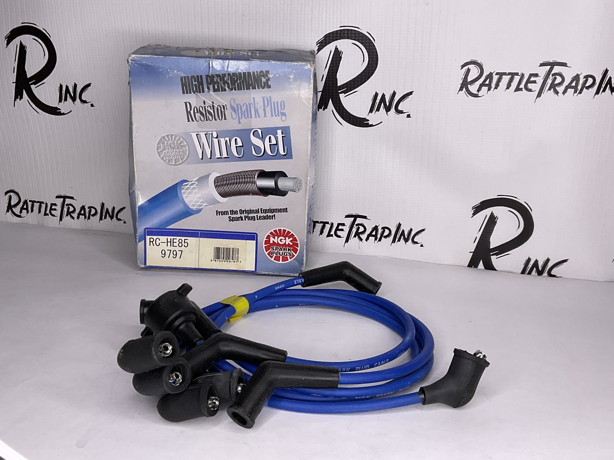 NGK Spark Plug Wire Set Part# RC-HE85, 9797 “NOS”, 9797”