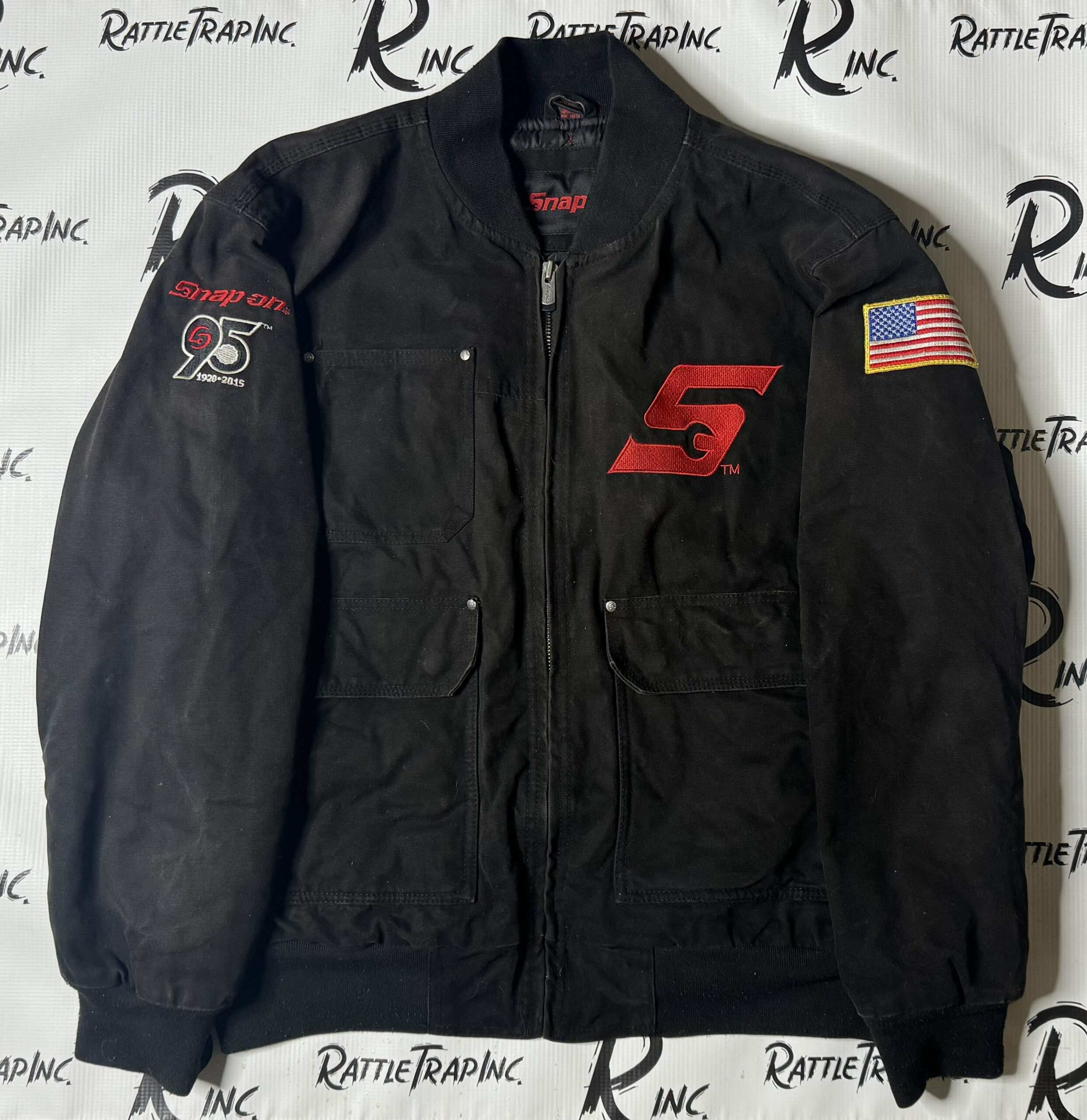 Snap-On 95TH Anniversary Jacket Size Large “Used, Stock No:  284”