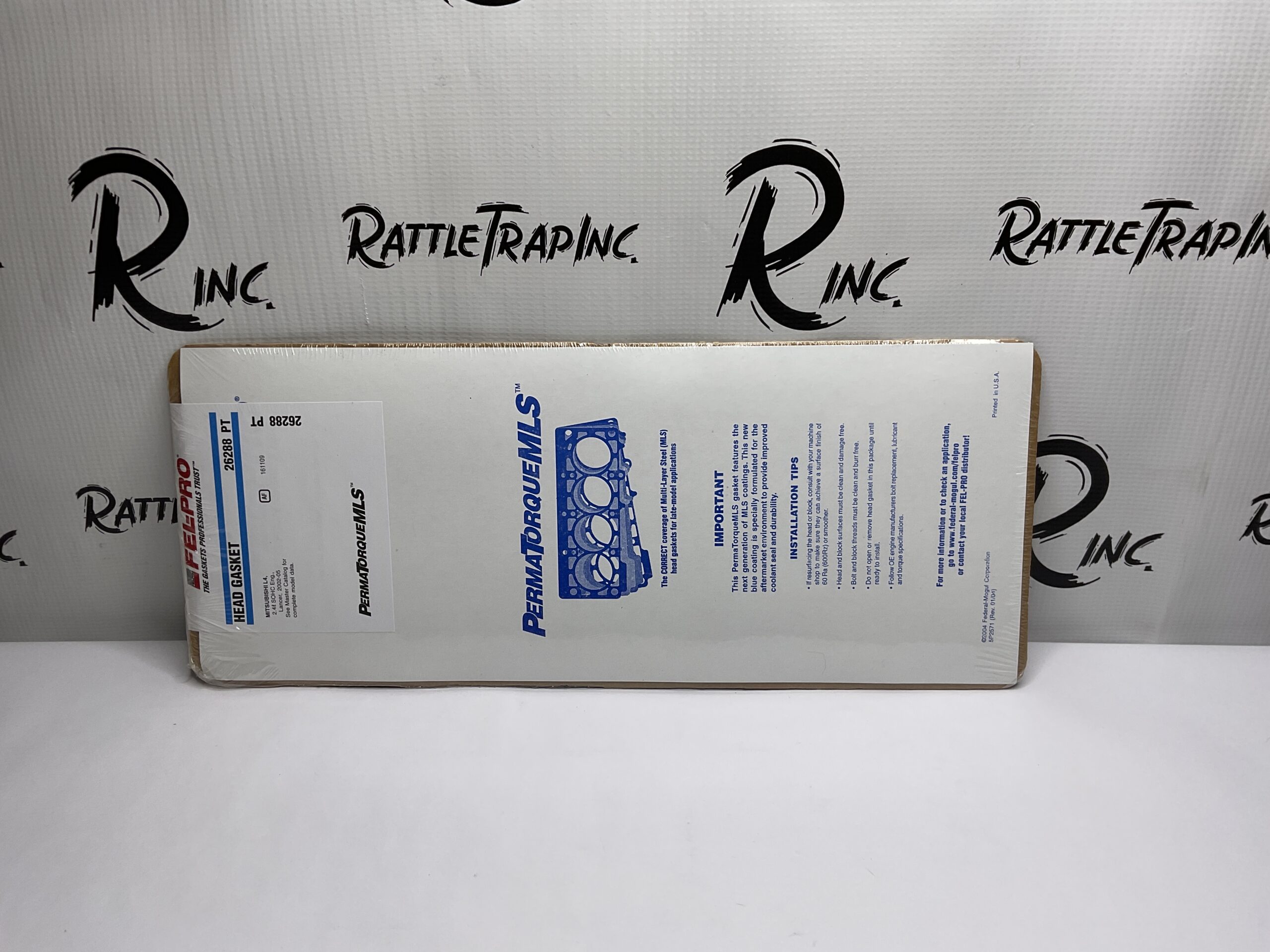 Fel-Pro Head Gasket Mitsubishi L4 2.4L Part No: 26288 PT “New, Stock No: 403”