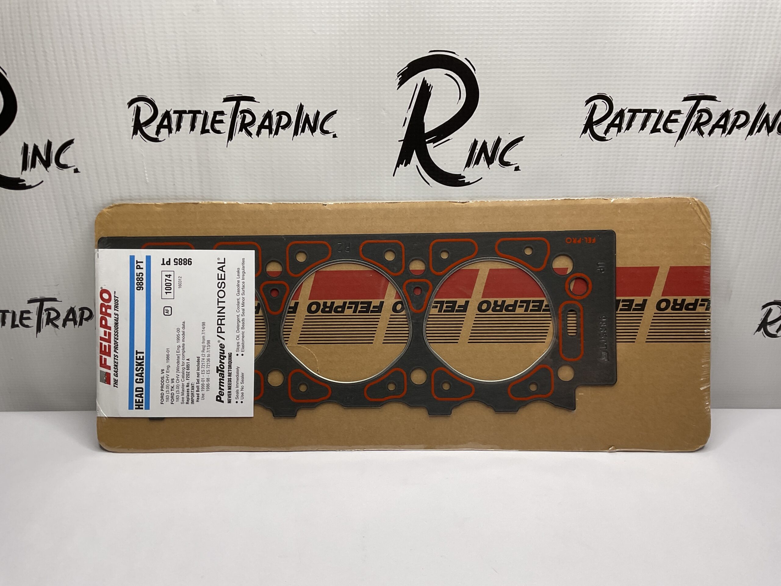 Fel-Pro Head Gasket Ford V6 3.0L Part No: 9885 PT “New, Stock No: 404”