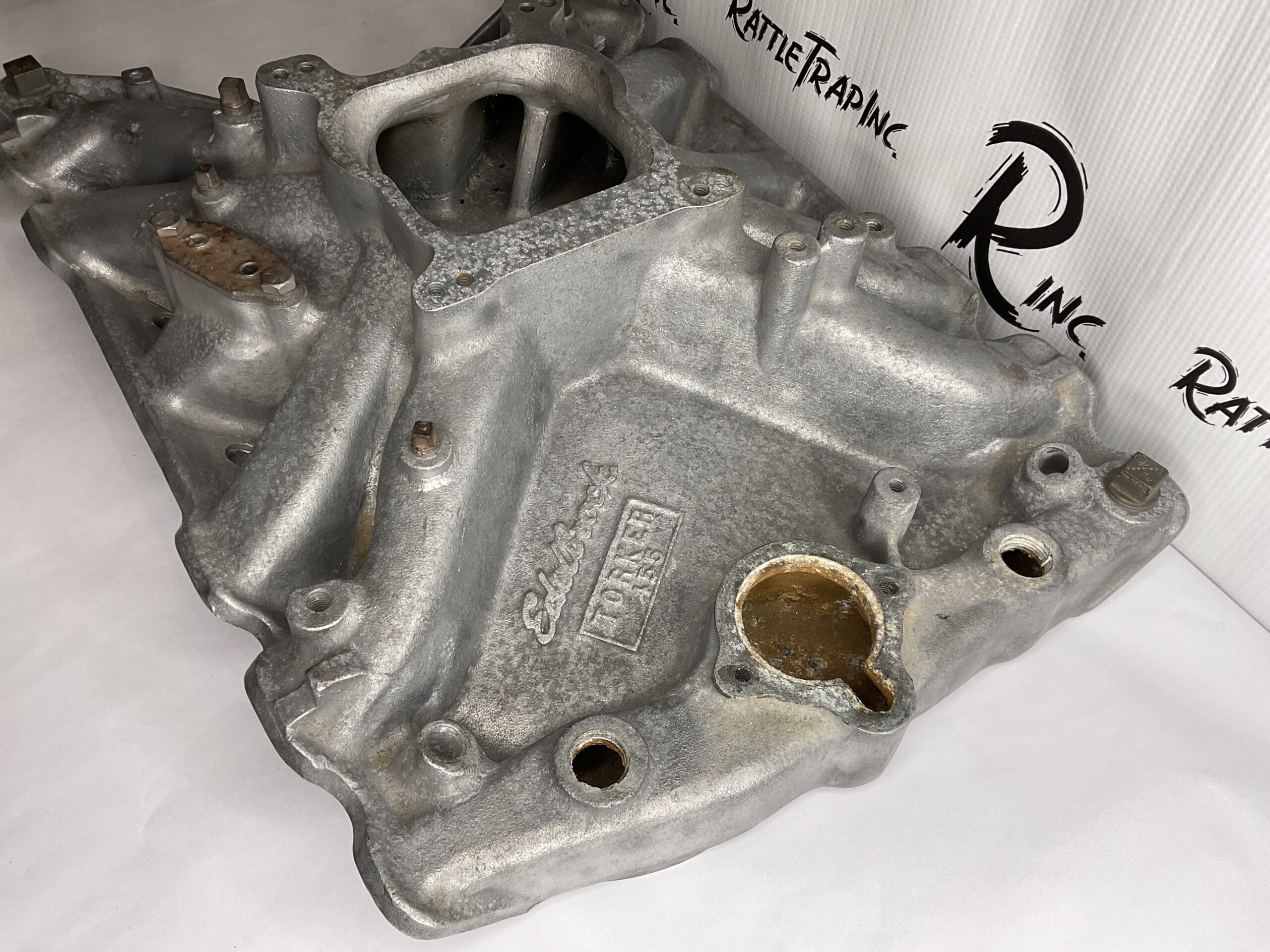 Edelbrock Torker Oldsmobile 400, 425, 455 Intake 2730, 2T30 “Used, Stock No: 410”