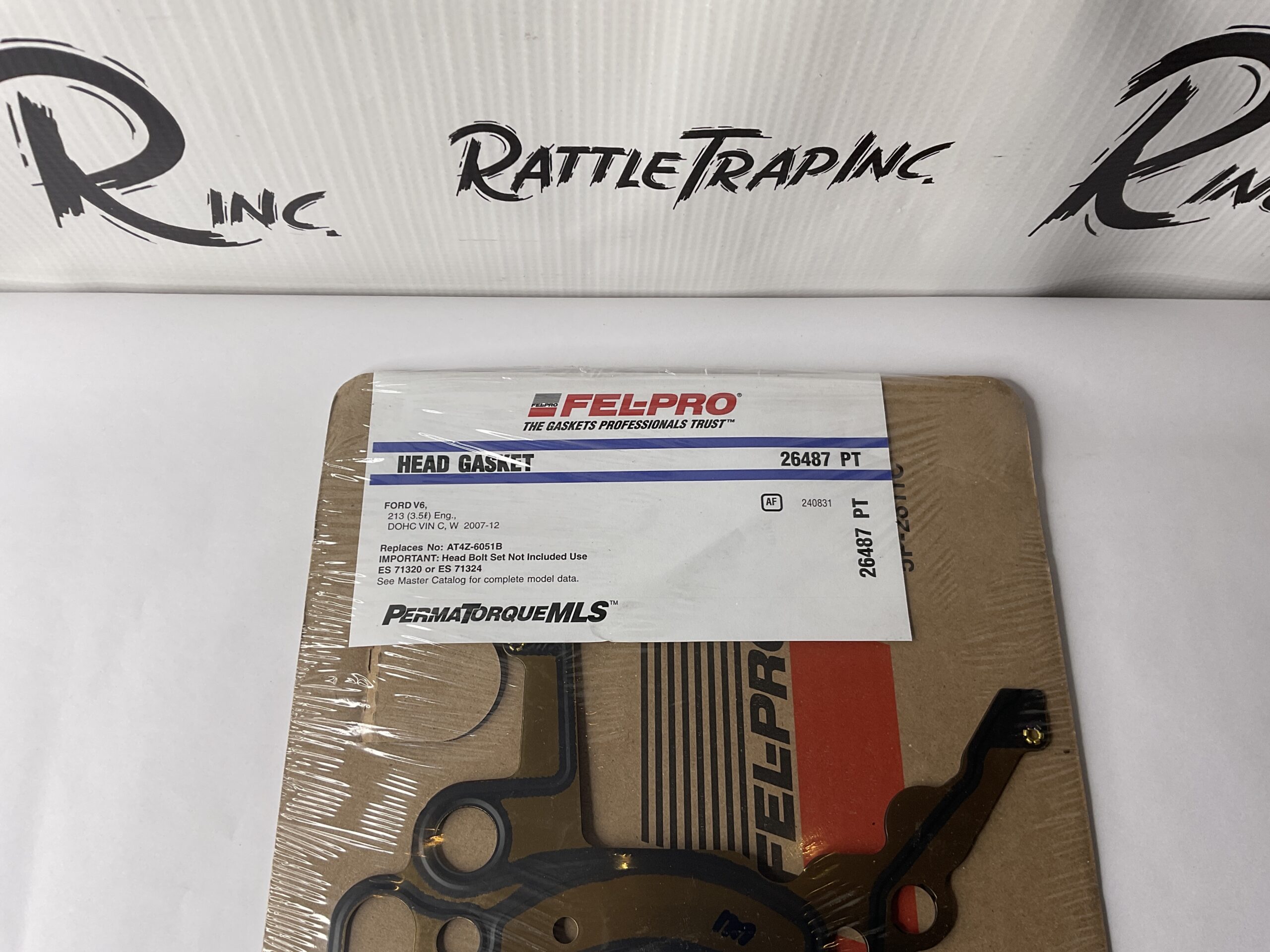 Fel-Pro Head Gasket Ford V6 3.5L DOHC VIN C, W 2007-2012 Part No: 26487 PT “Stock No: 356