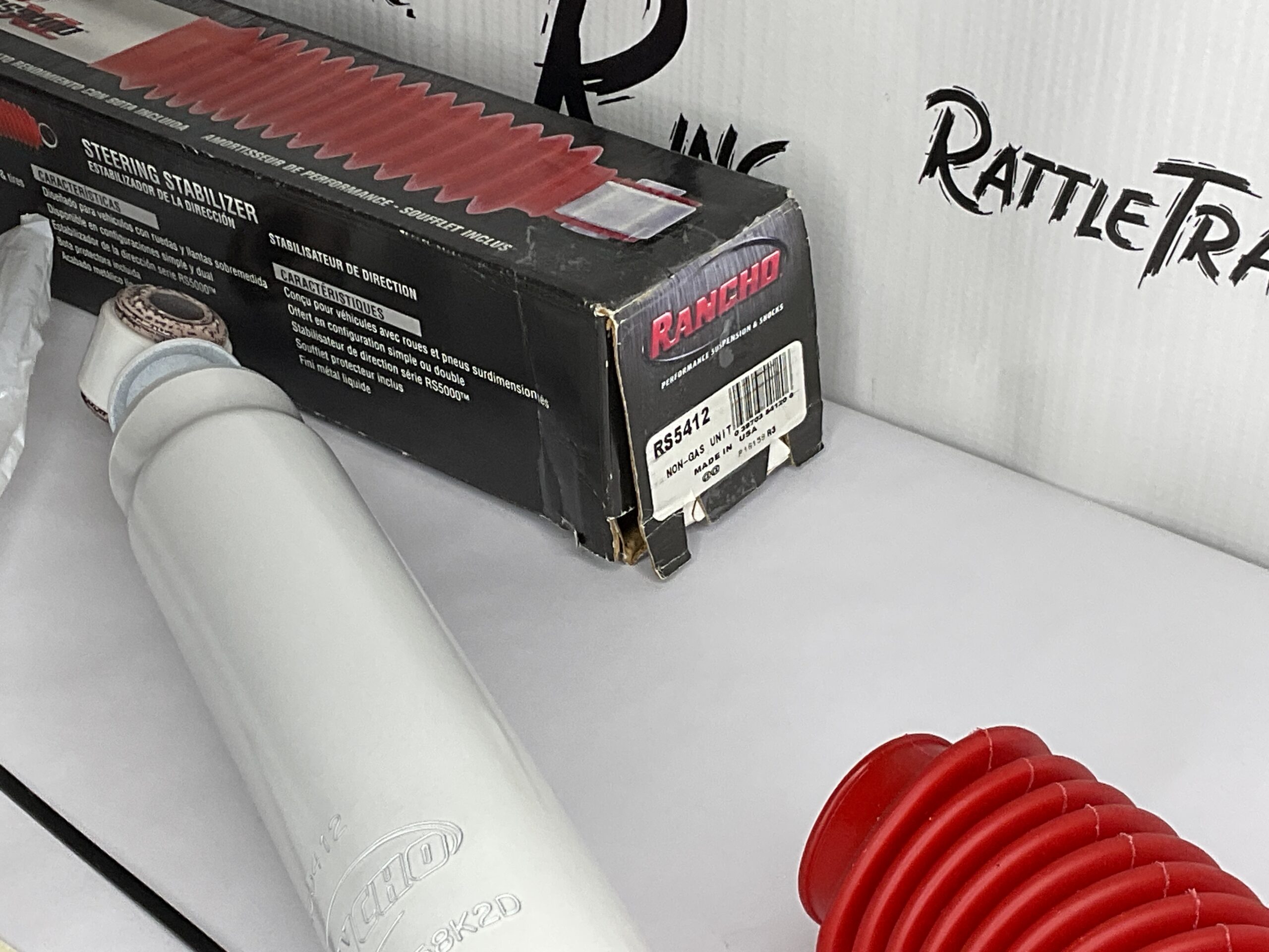 Rancho Steering Damper Part No: RS5412, RS5000 “New, Stock No: 373”