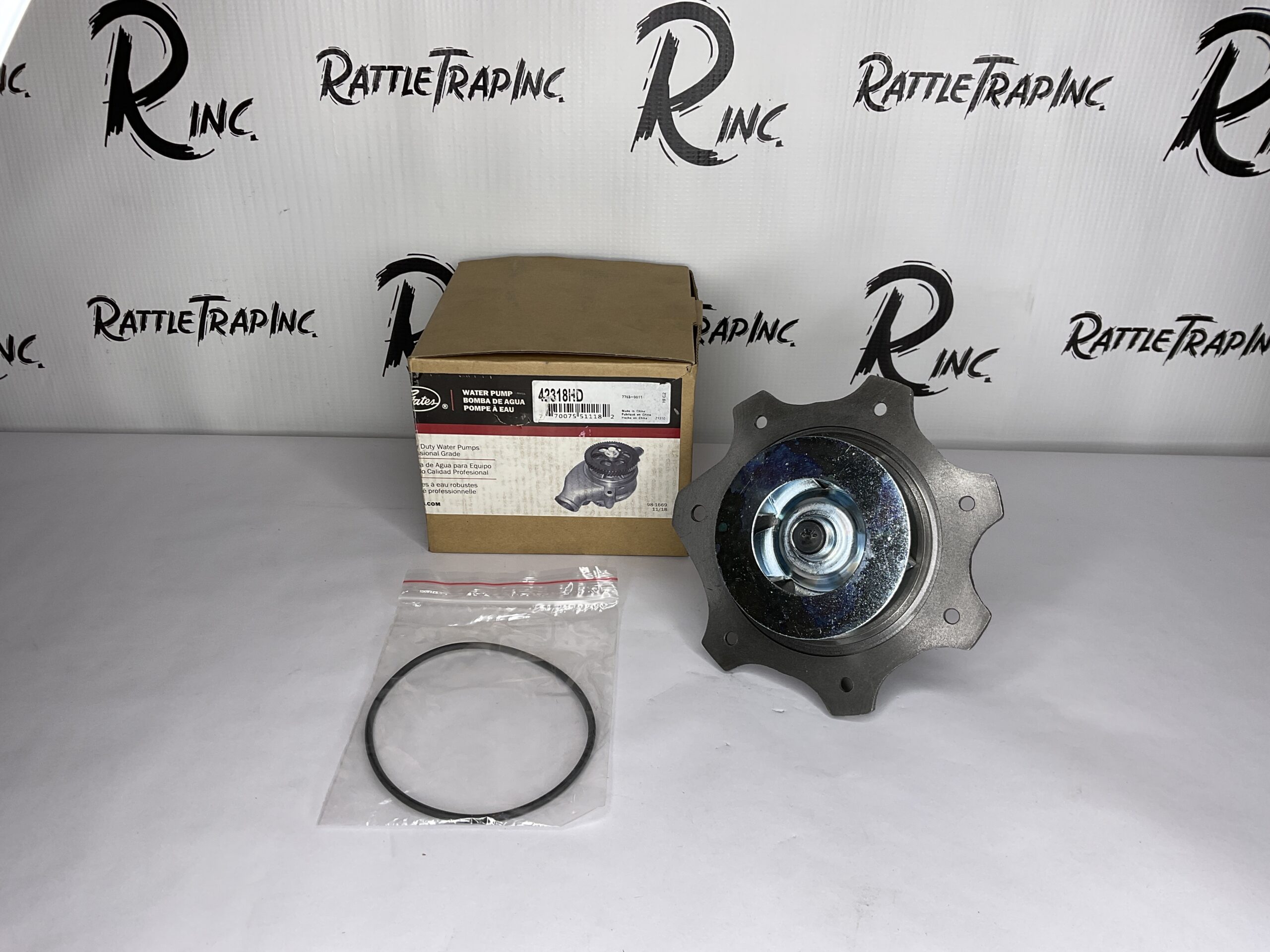 Gates Heavy Duty Water Pump Part No: 42318HD International “New, Stock No: 378”