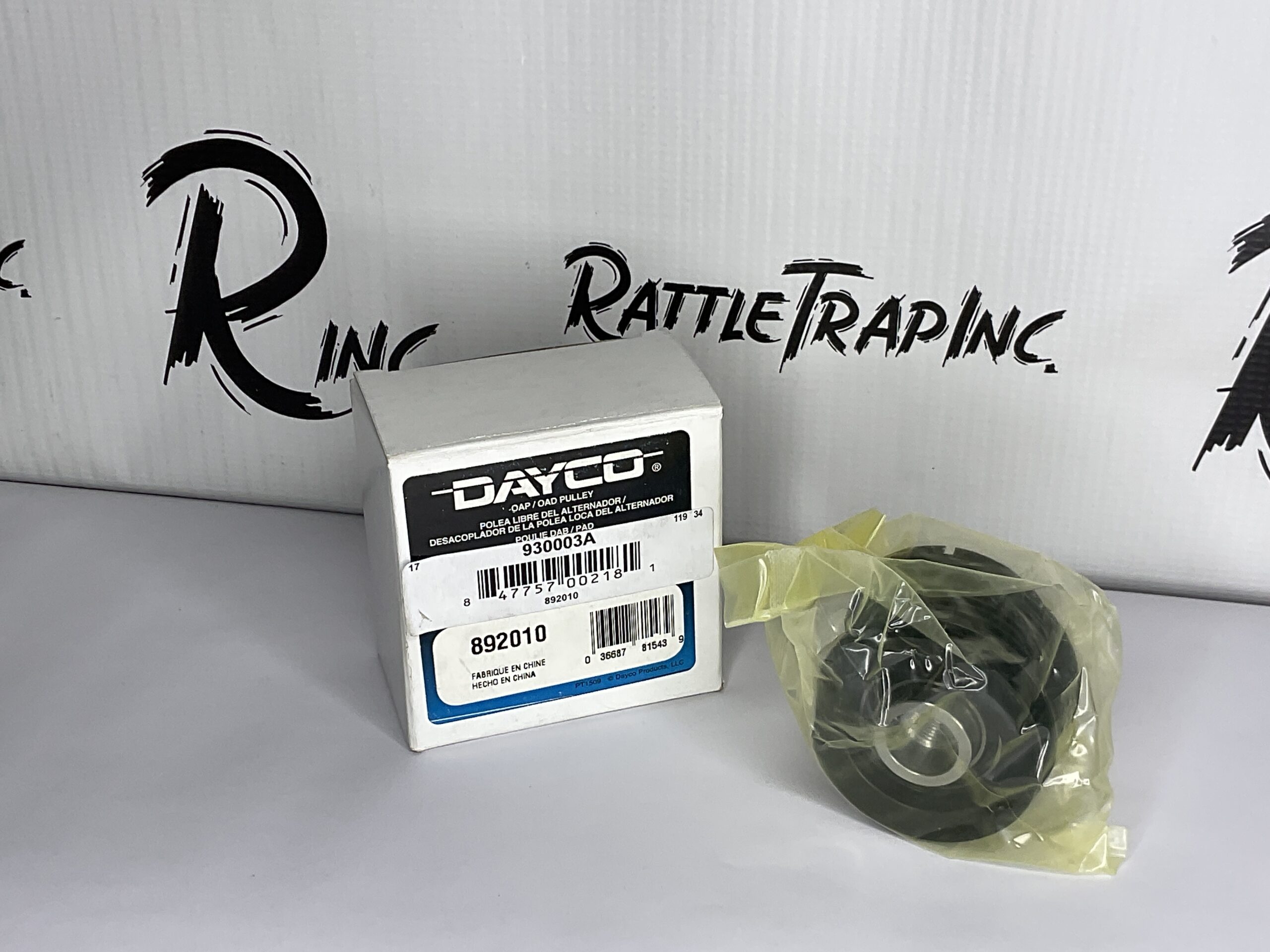 Dayco/Litens Overruning Alternator Decoupler Pulley Part No: 930003A “New, Stock No: 470”