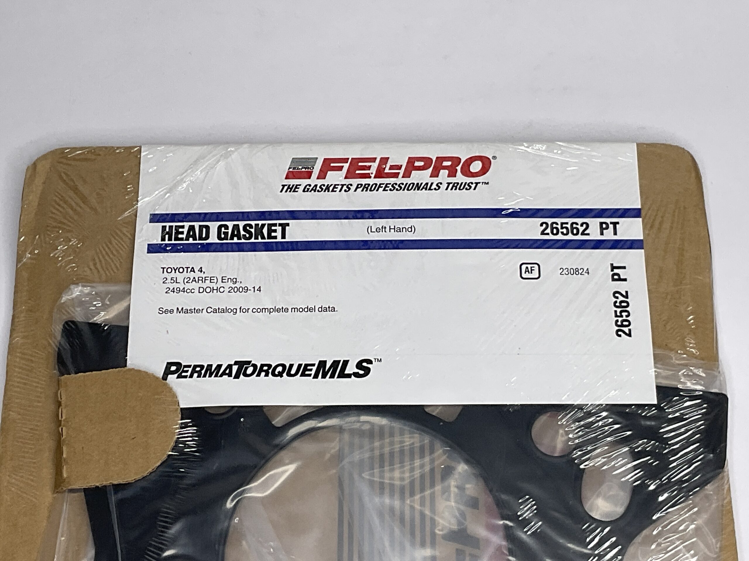 Fel-Pro Head Gasket Toyota 2.5L Part No: 26562 PT “New, Stock No: 488”