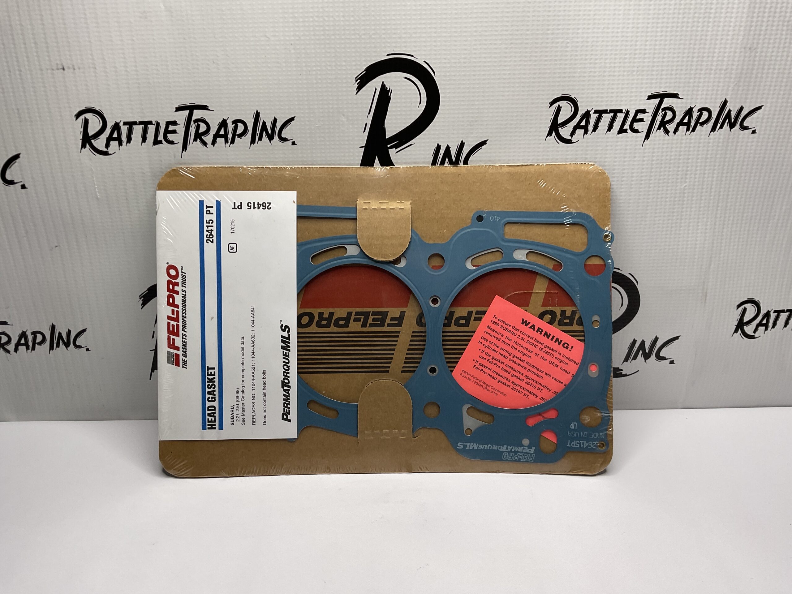 Fel-Pro Head Gasket Subaru 2.2L, 2.5L Part No: 264125 PT “New, Stock No: 490”
