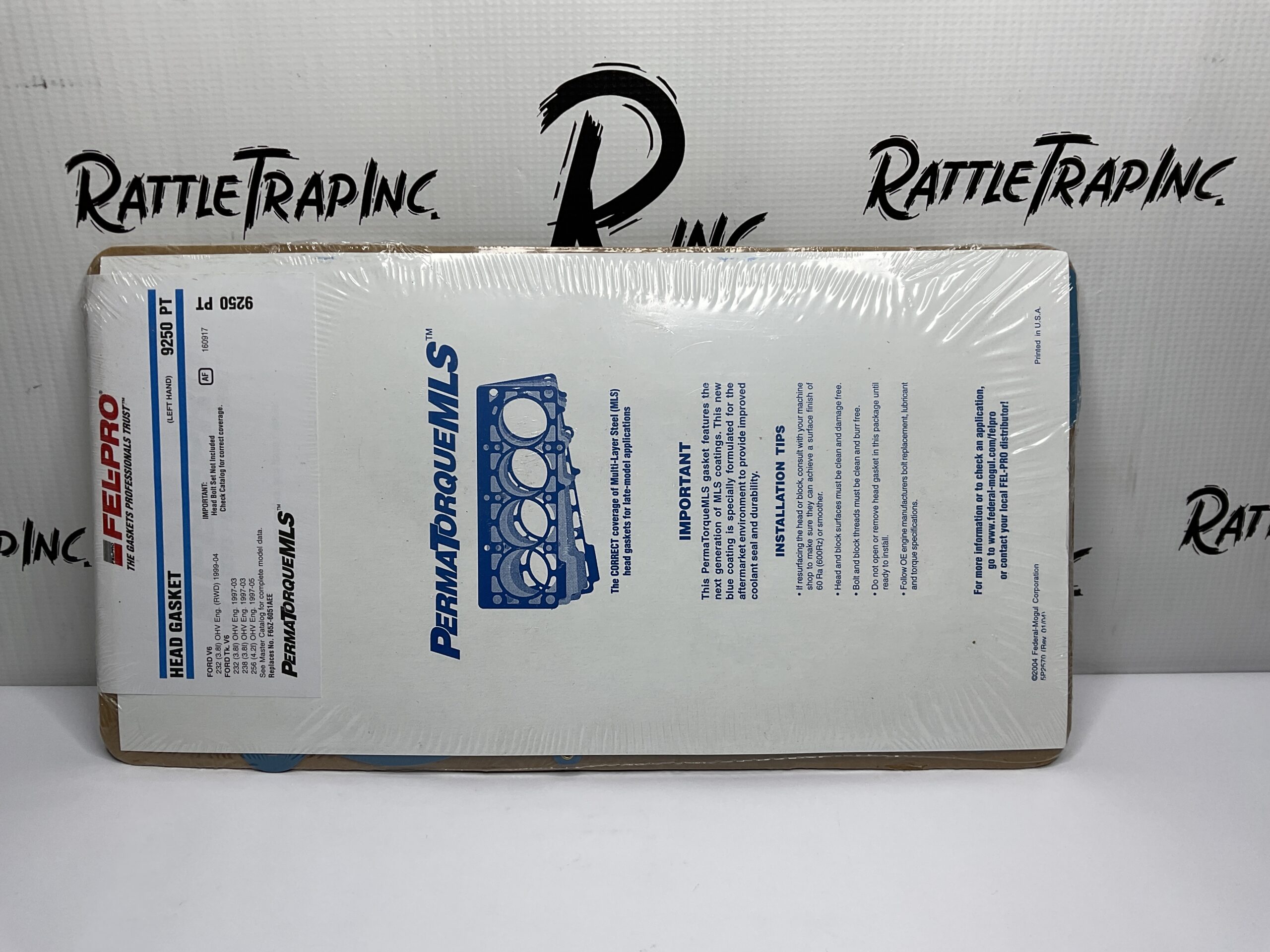 Fel-Pro Head Gasket Ford V6 3.8L Part No: 9250 PT “New, Stock No: 495”