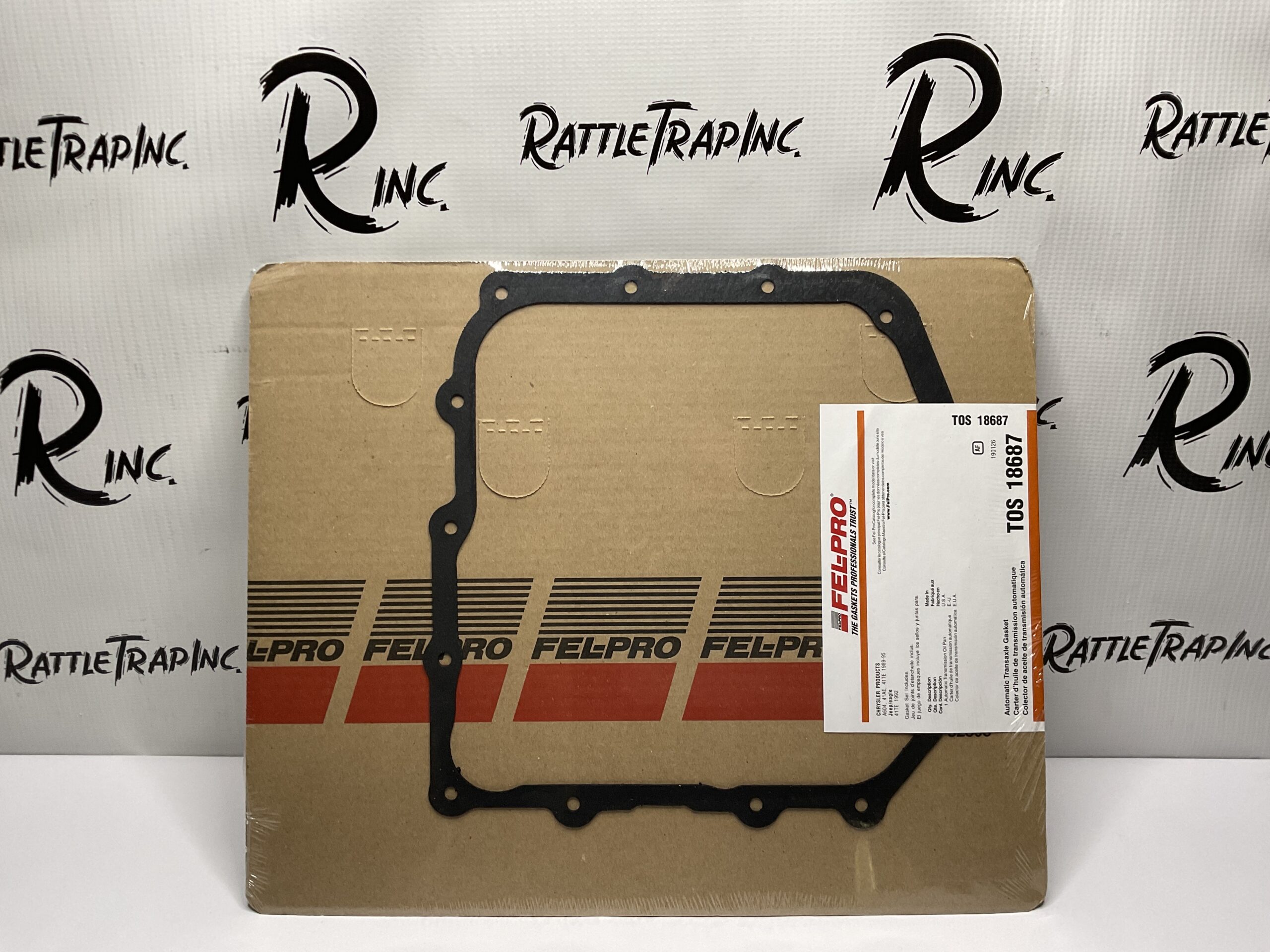 Fel Pro Automatic Transmission Pan Gasket Chrysler/Jeep/Eagle Part No: TOS 18687 “New, Stock No: 500” No Shipping