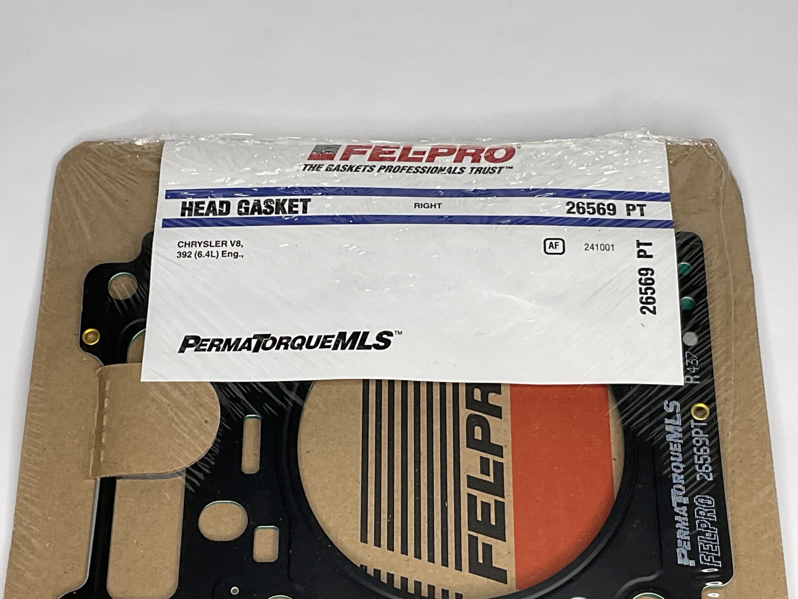 Fel-Pro Head Gasket Chrysler V8 392 6.4L Part No: 26569 PT “New, Stock No: 506”