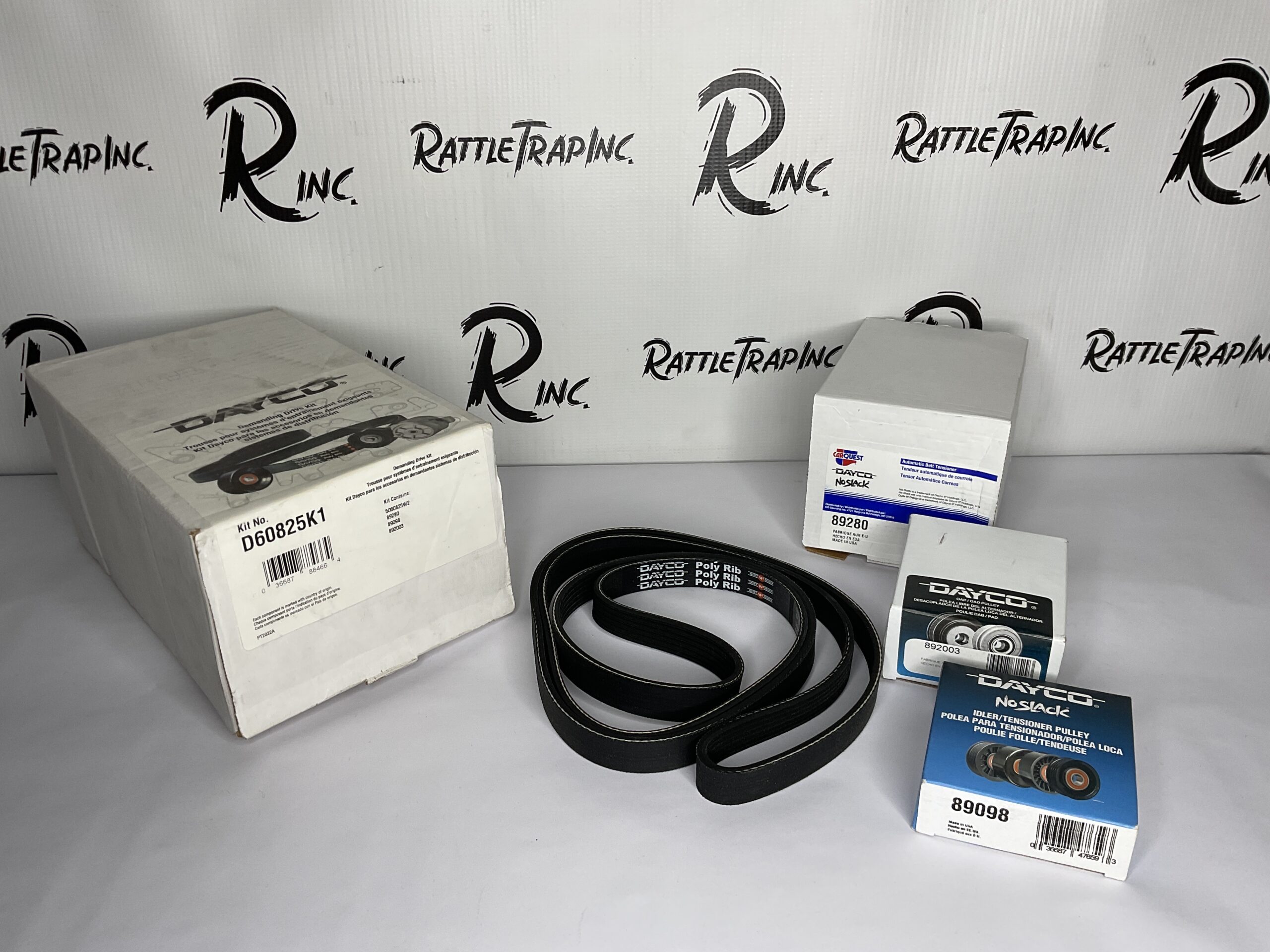 Dayco Serpentine Demanding Drive Kit Part No: D60825K1 “New, Stock No: 510”