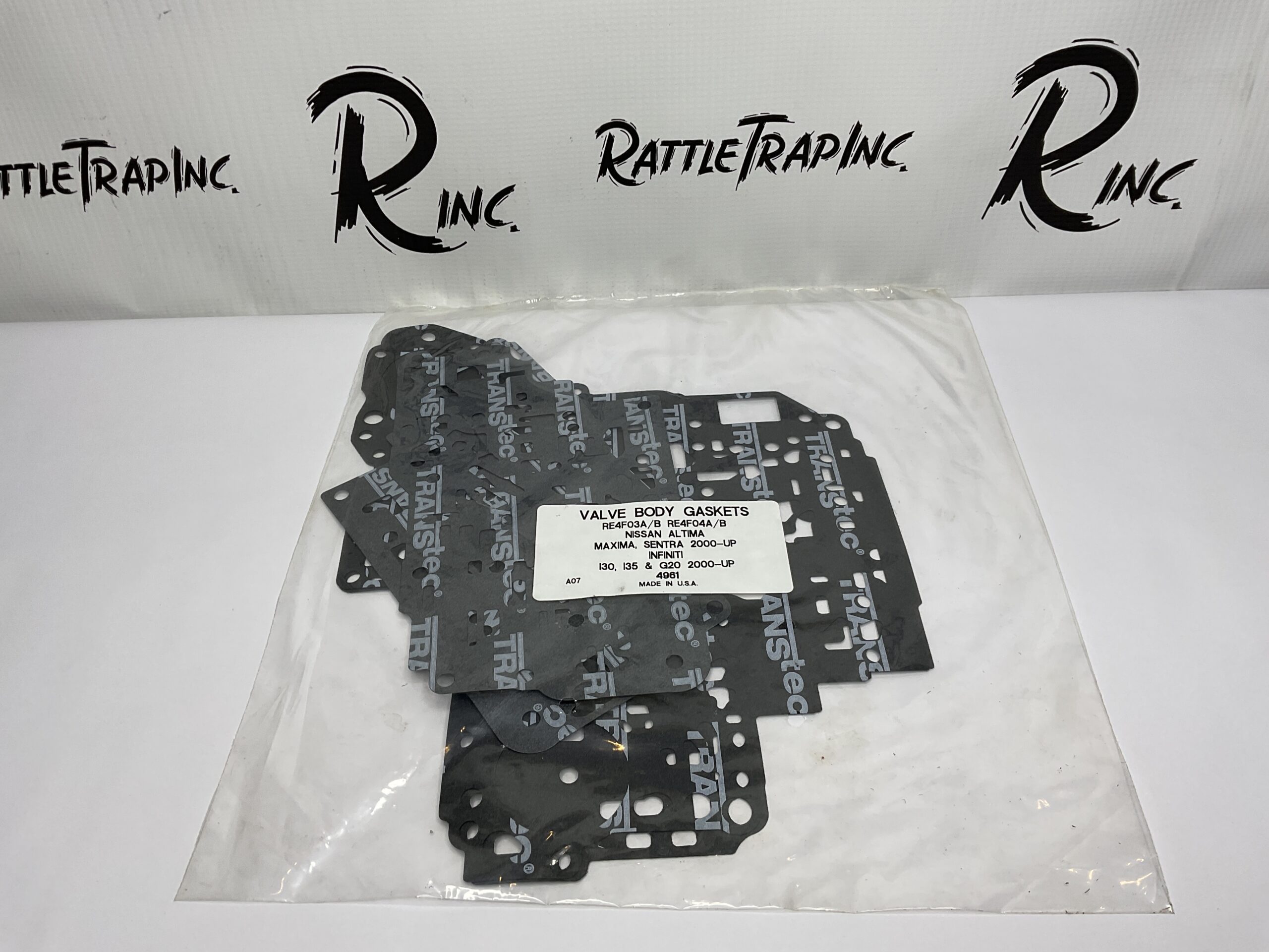 Transmission Valve Body Gaskets Nissan 2000-UP Part No: RE4F03A/B, RE4F04A/B “New, Stock No: 514”