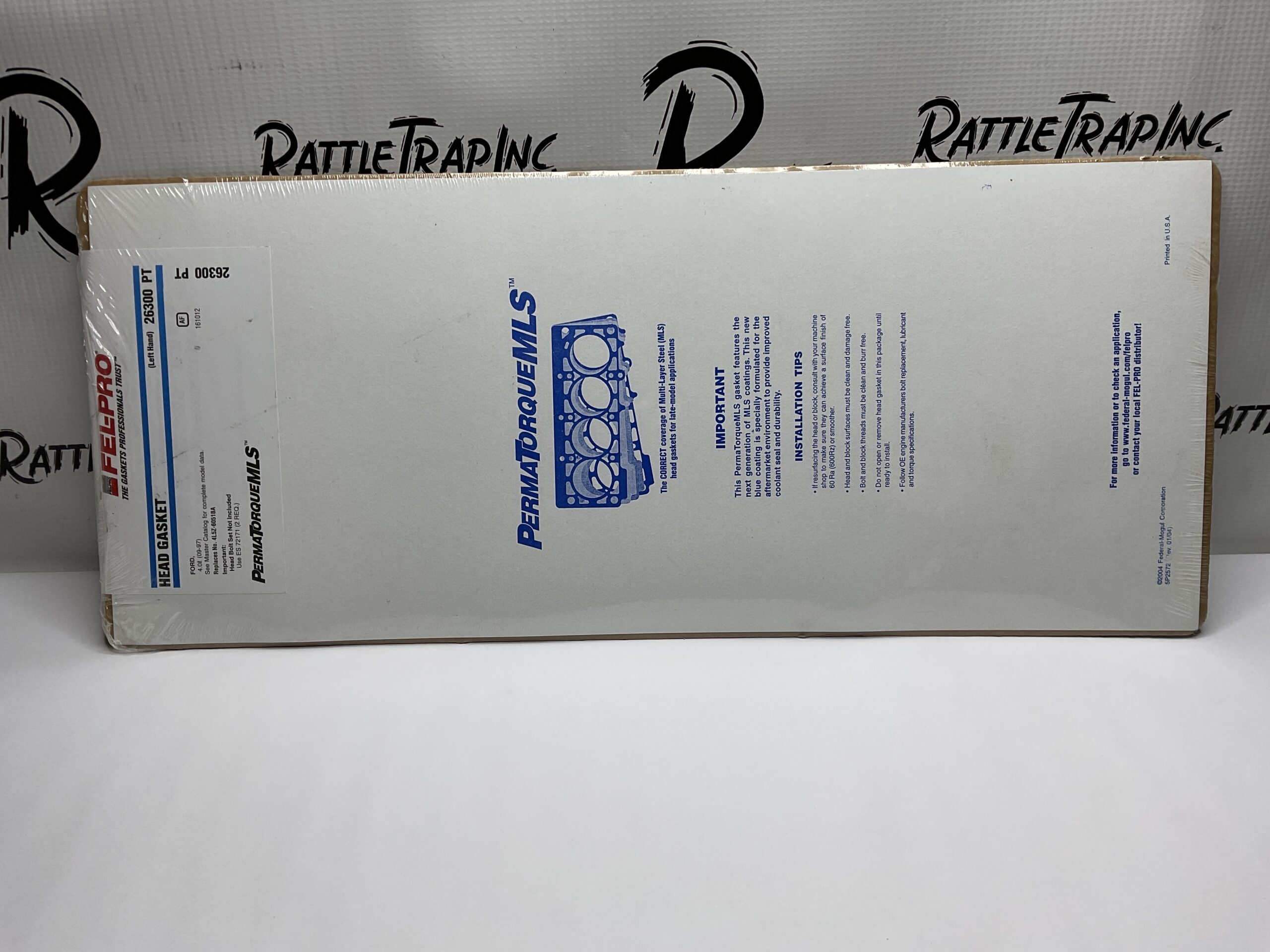 FEL-PRO Head Gasket Ford 4.0 Part No: 26300 PT “New, Stock No: 524”