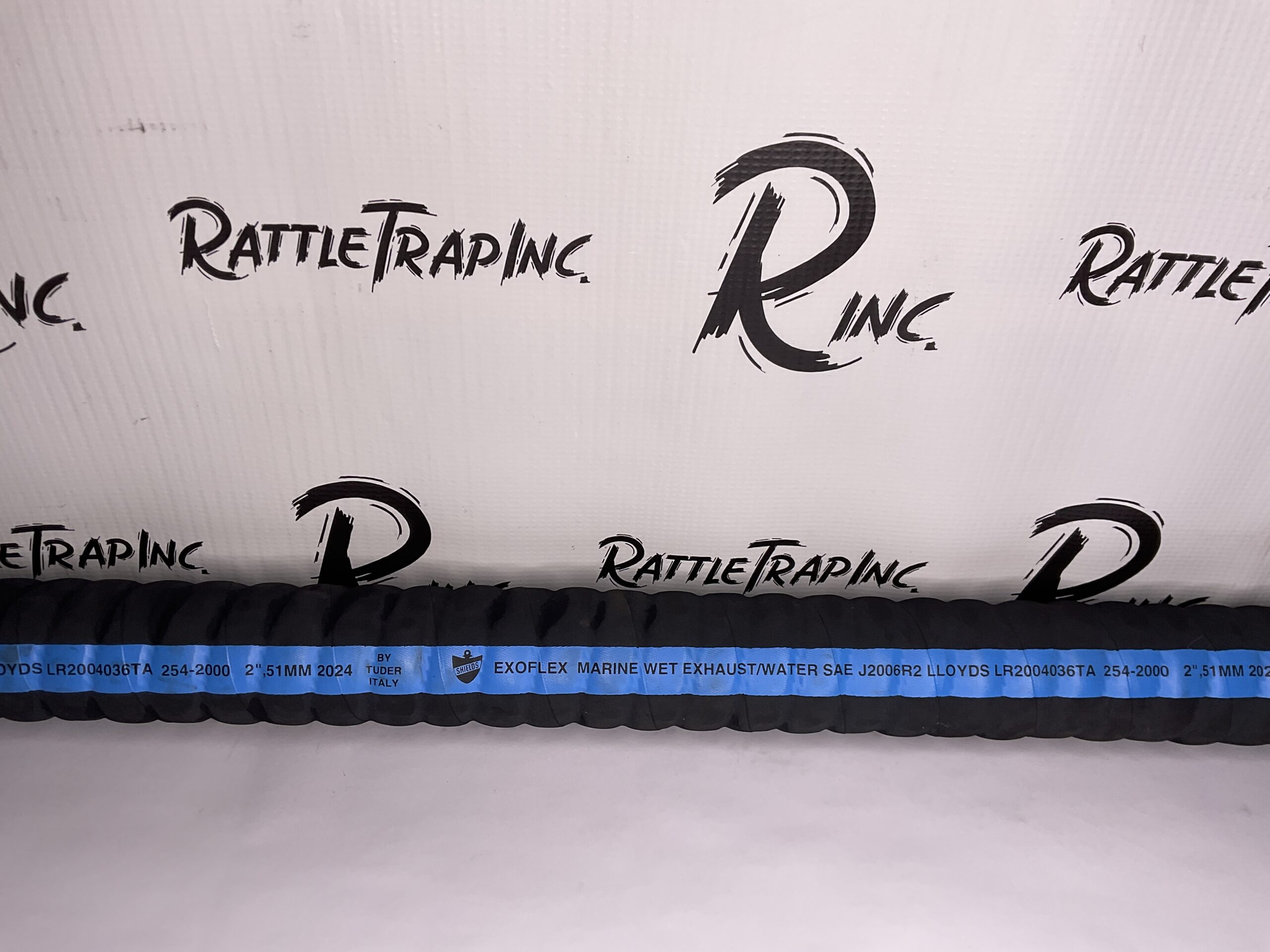 Exoflex Marine Wet Exhaust/Water 2in Corrugated Hose Part No: 254-2000 “New, Stock No: 423”