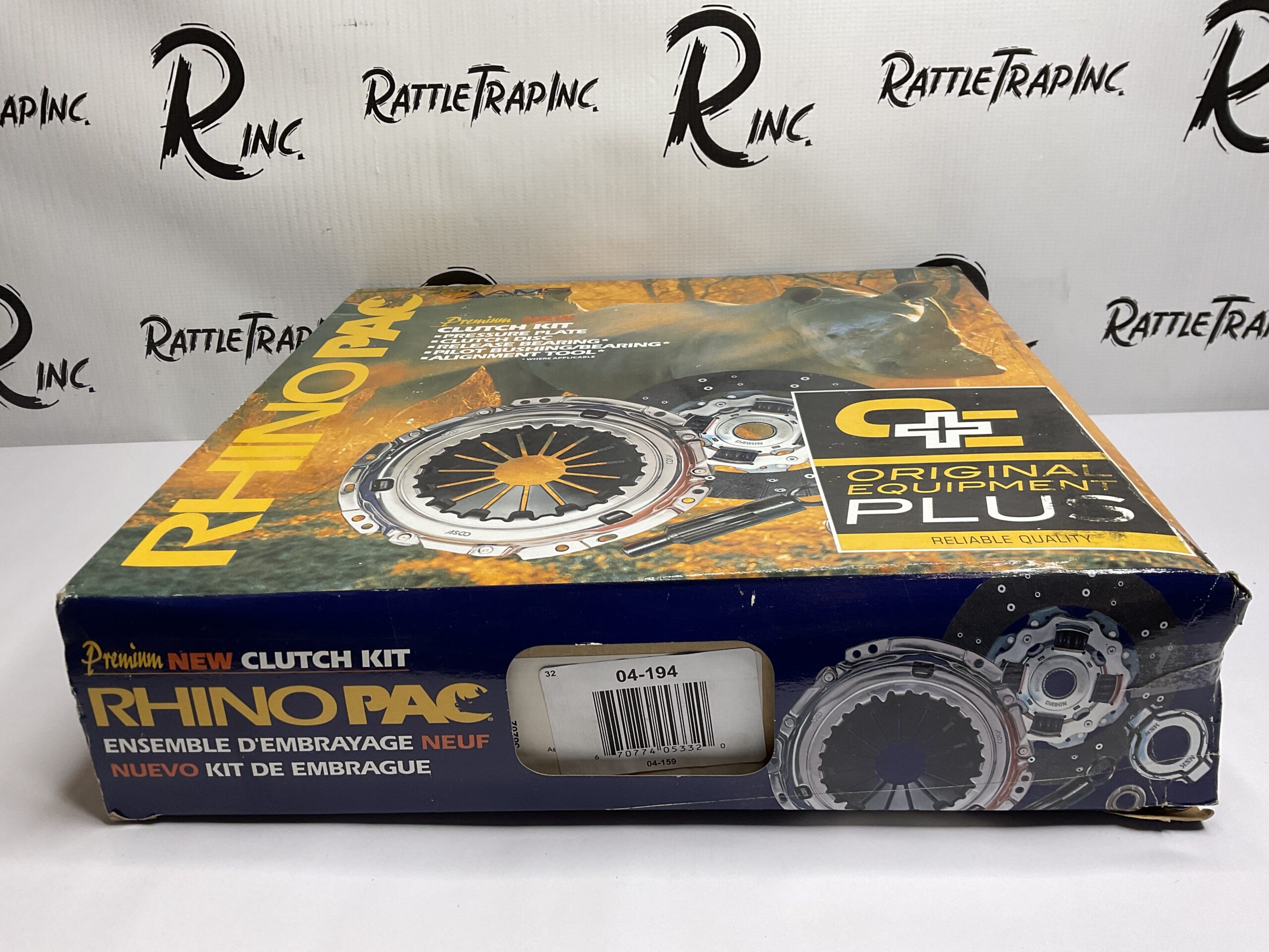 Rhino PAC Schaeffler LuK Clutch Kit Chevrolet Sunfire, Cavalier Part No: 04-194, 04-159 “New, Stock No: 450”