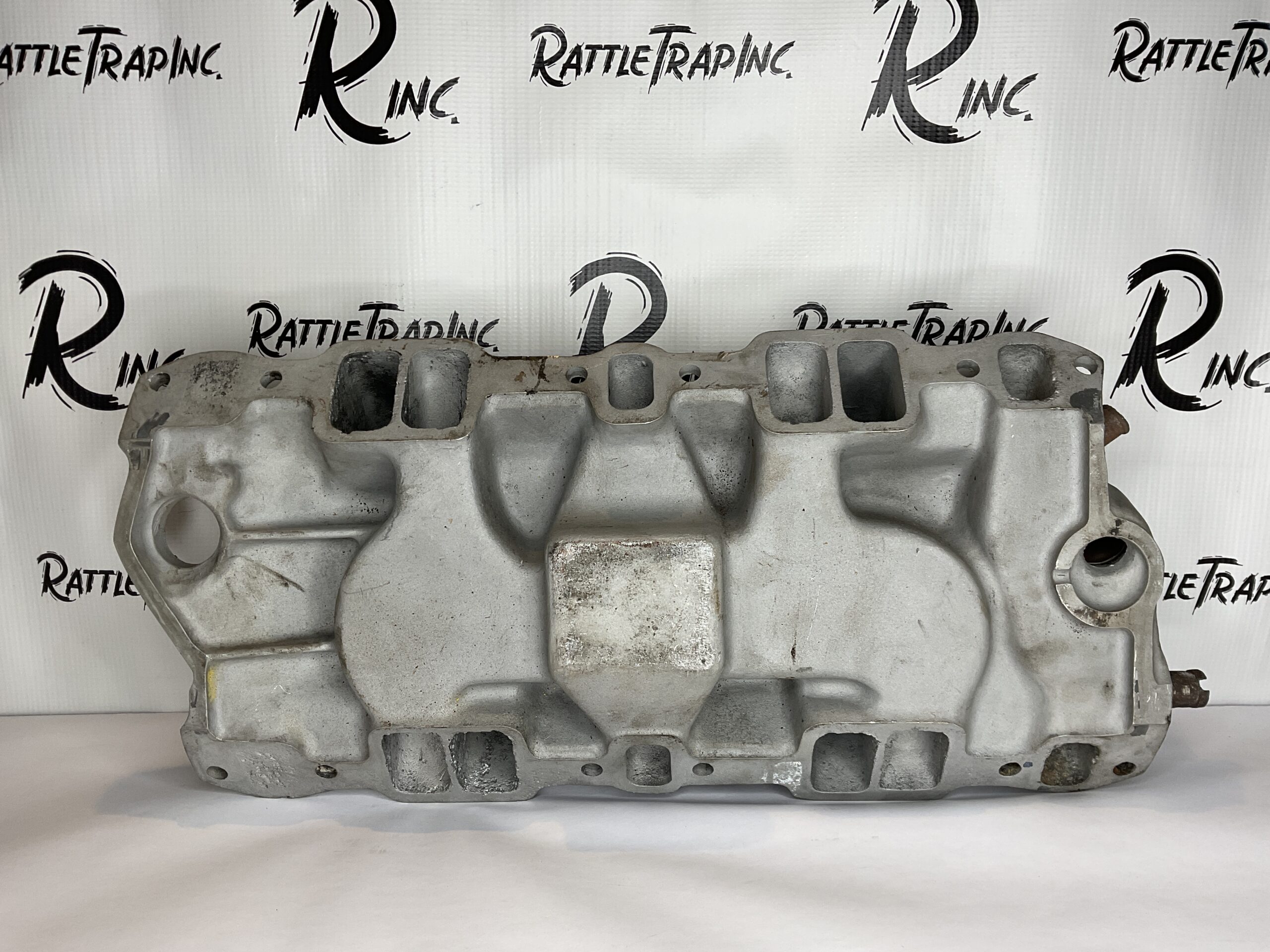Vintage Weiand WCVSQ SBC 283, 327, 302, 350 Chevrolet Intake Manifold Aluminium “Used, Stock No: 0537”