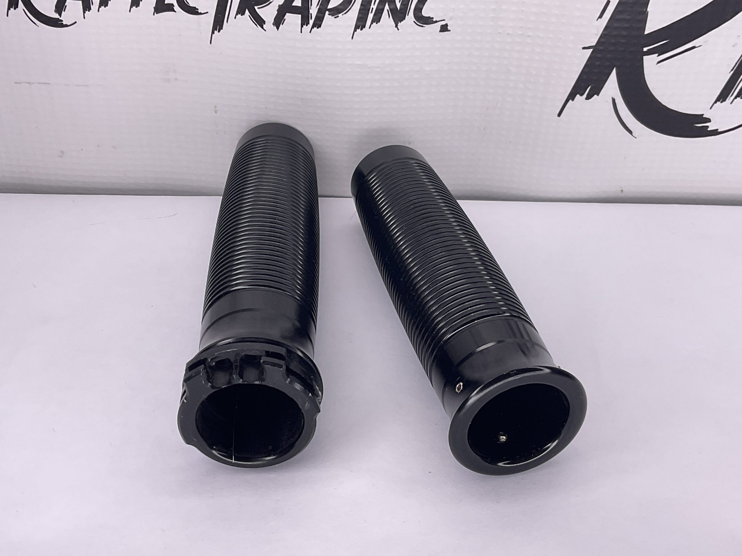 Rough Craft Black Metal Handle Grips Cable Operated “Used, Stock No: 0564”