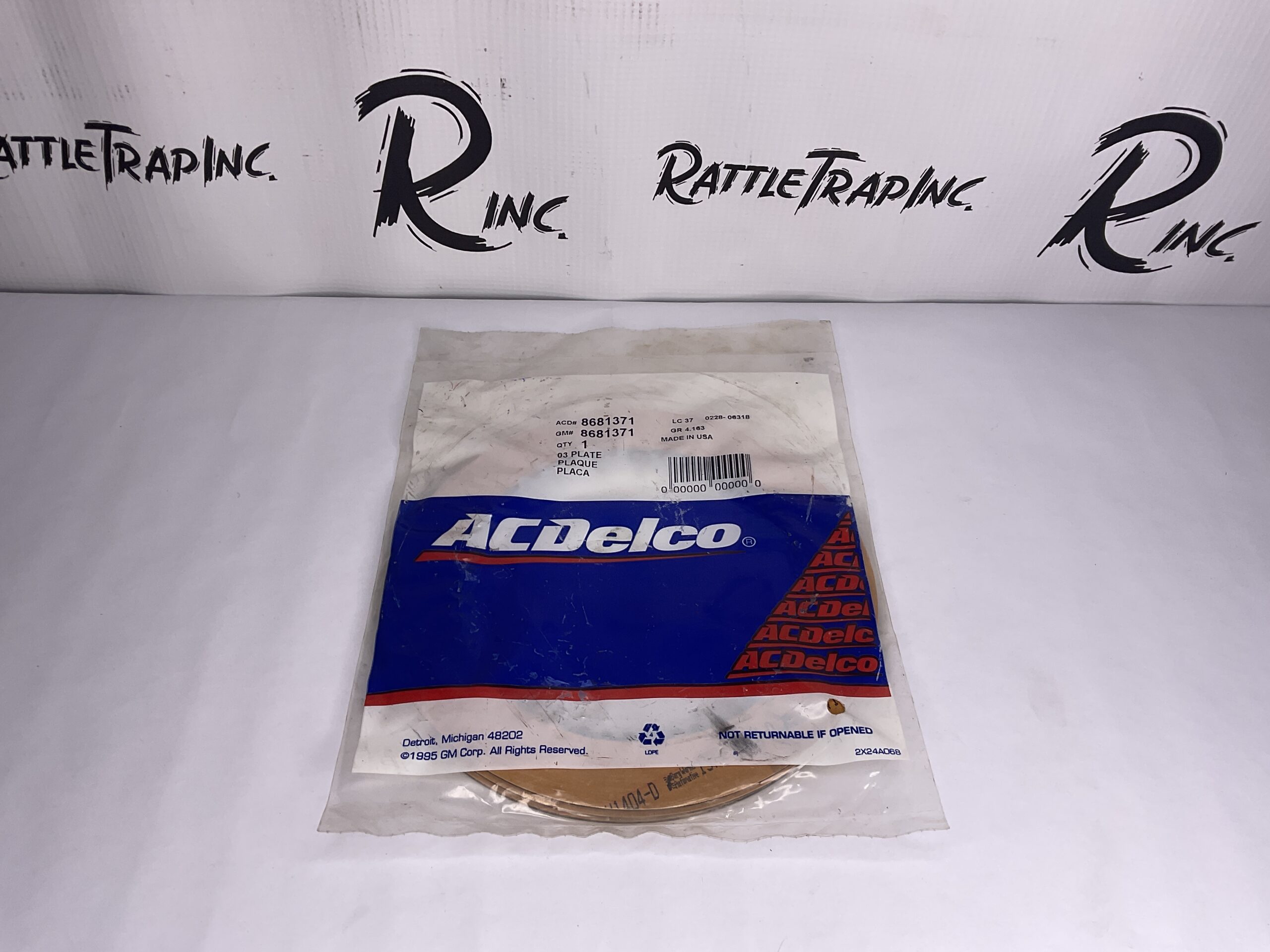 ACDelco GM 8681371 2nd Clutch Plate Assembly GM 1995-2011 – 3 PCS “New, Stock No: