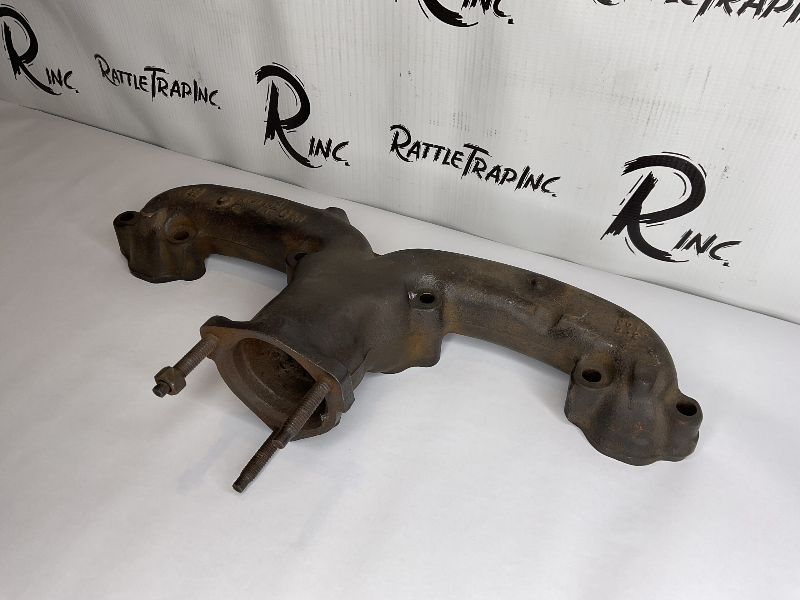 1962-1965 Chevrolet Corvette C2 Exhaust Manifold Fuel Injection Left Hand Part No: GM 3797942 “Used, Stock No: 0547”