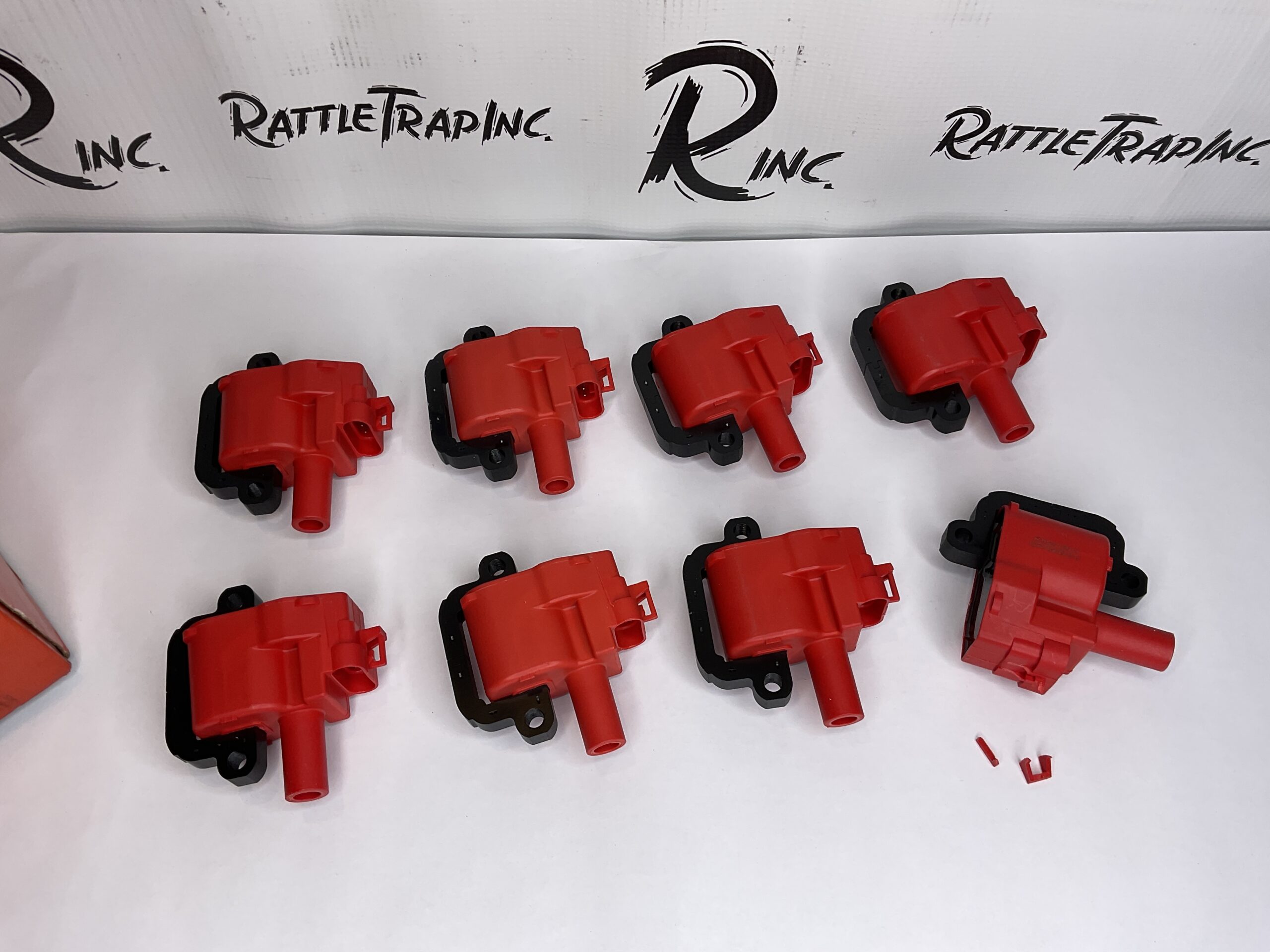 1997-2004 Chevrolet Corvette A Set of 8-Pc Ignition Coil 4-Pin Terminal Oval A-Premium APIC1030 “New Open Box one coil Damaged, Stock No: 0550”