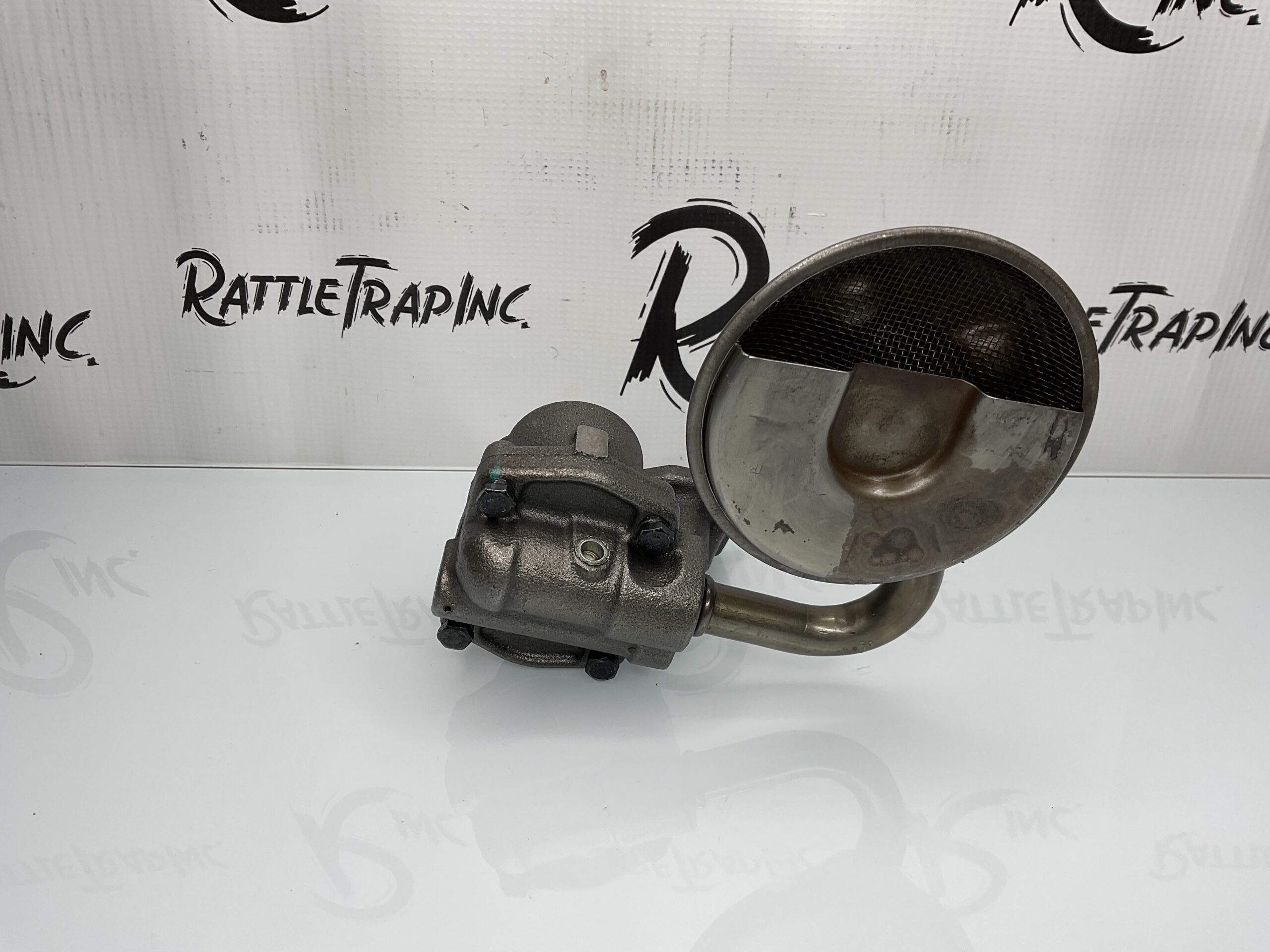 GM Chevy SBC Oil Pump & Pick Up Tube “Used, Stock No: 0604”