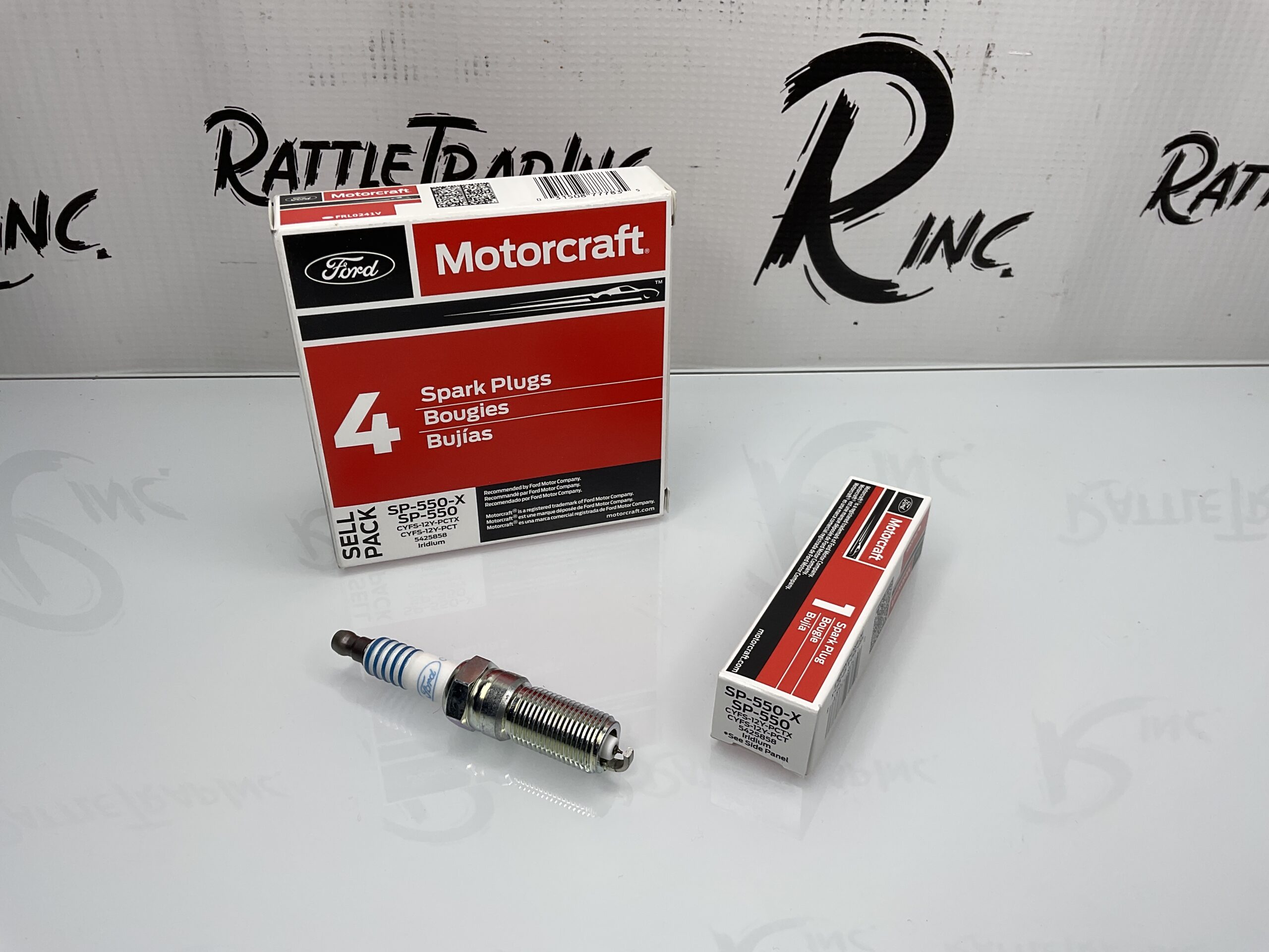 Ford Motorcraft Spark Plug Part No: SP-550-X “New, Stock No: 0609”