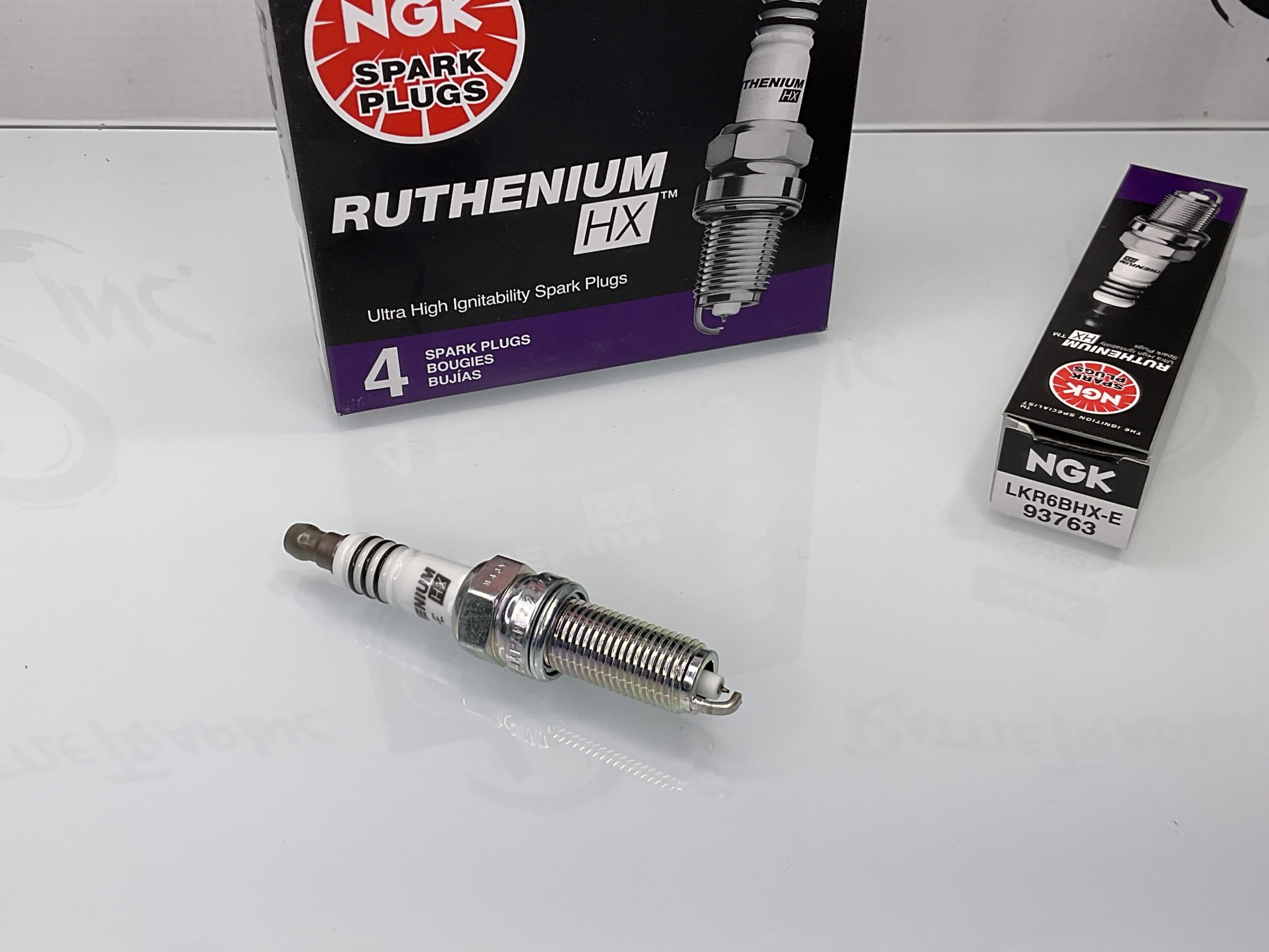 NGK Ruthenium HX Spark Plug Part No: LKR6BHX-E, 93763 “New, Stock No: 0645”