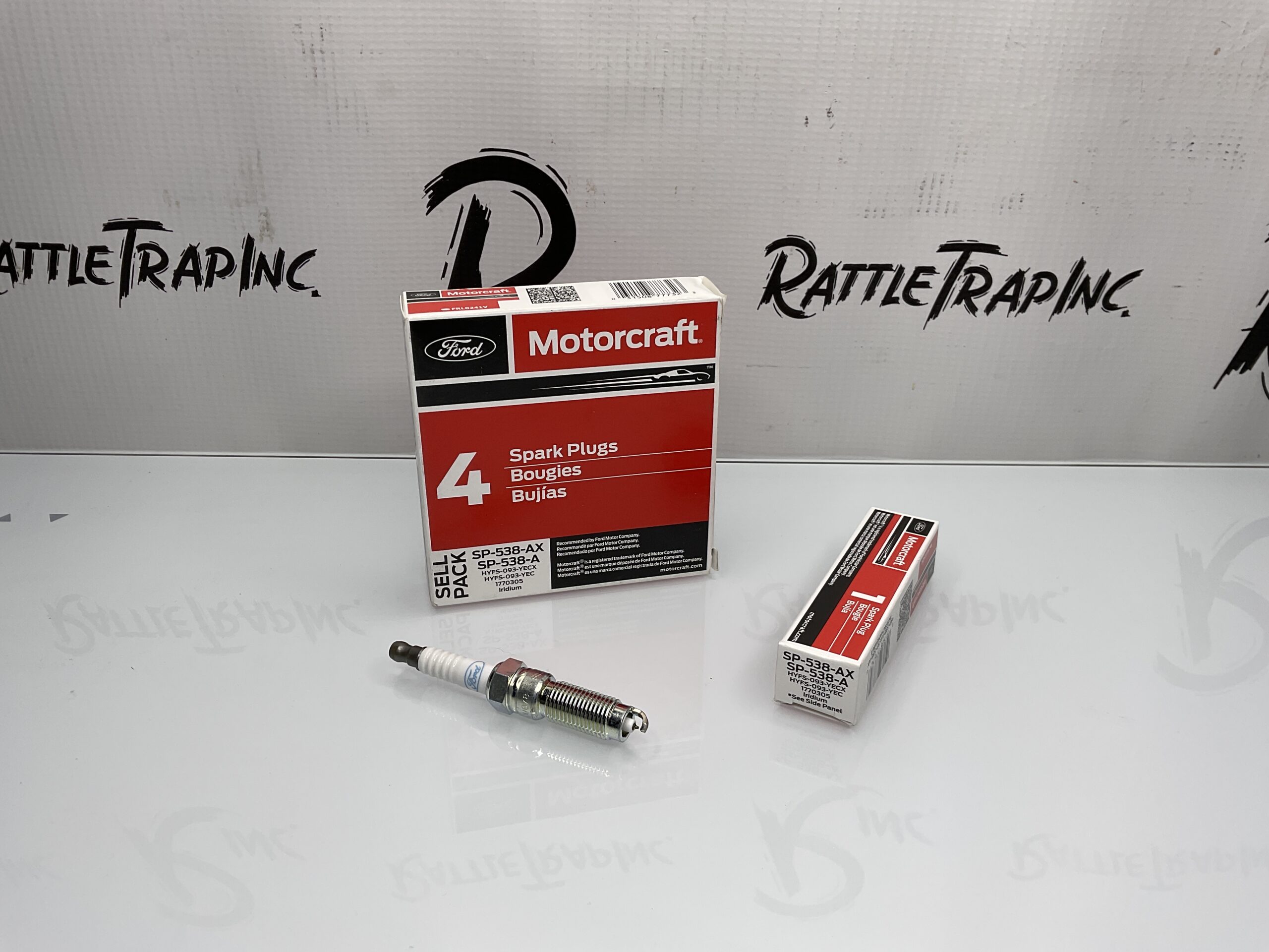 Ford Motorcraft Iridium Spark Plug Part No: SP-538-AX “New, Stock No: 0669”