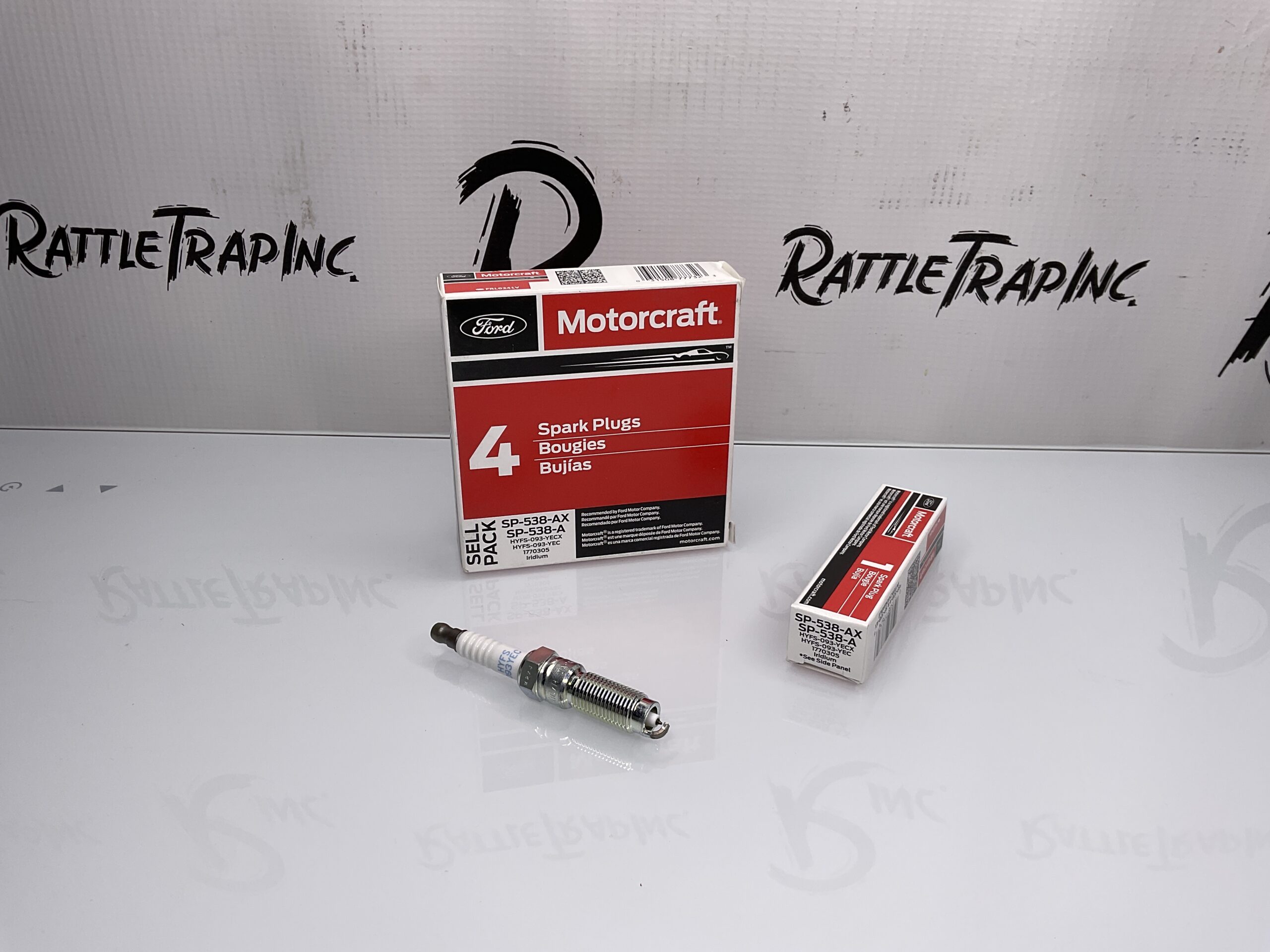 Ford Motorcraft Iridium Spark Plug Part No: SP-538-AX “New, Stock No: 0669”