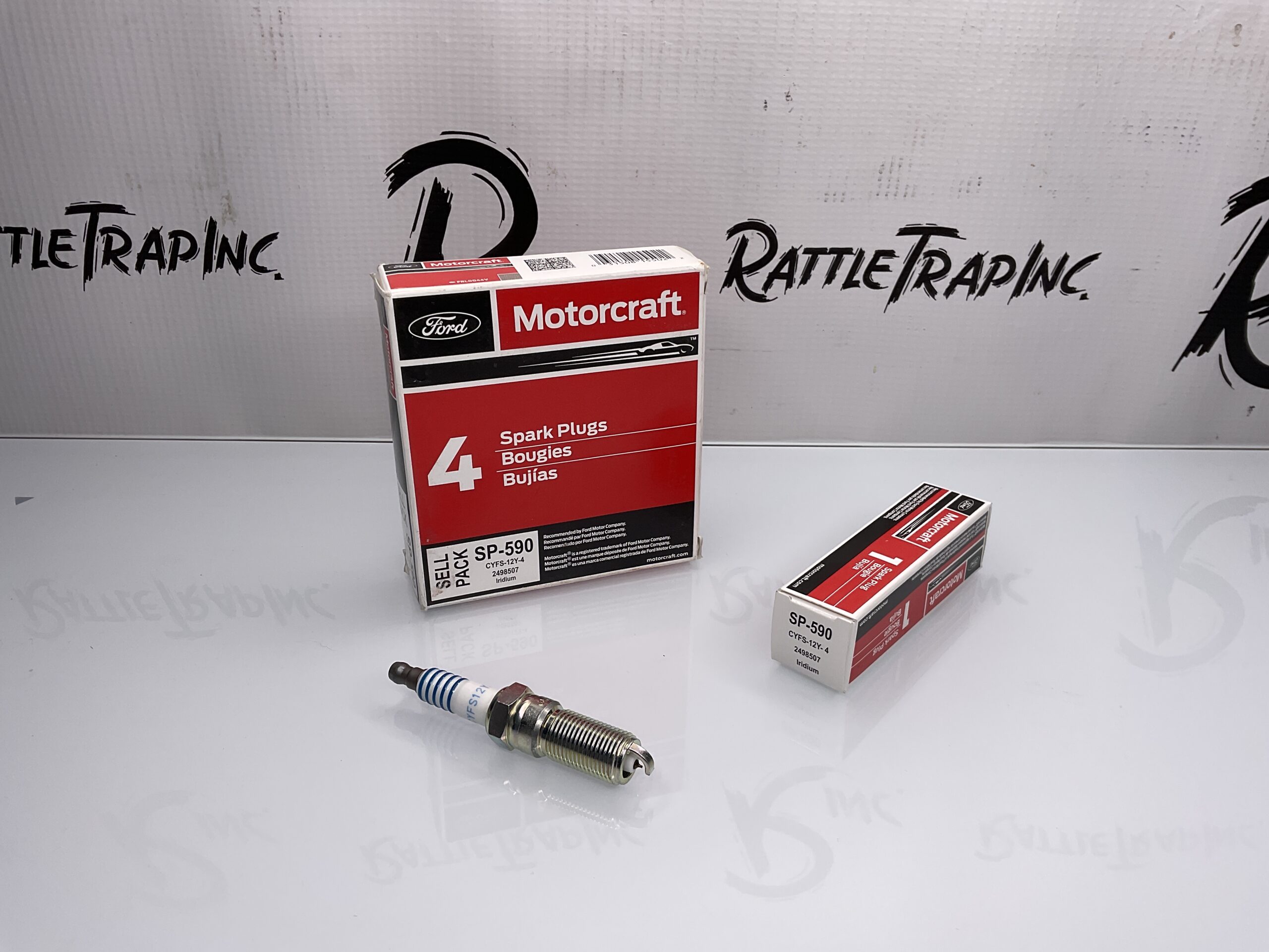 Ford Motorcraft Iridium Spark Plug Part No: SP-590 “New, Stock No: 0672”