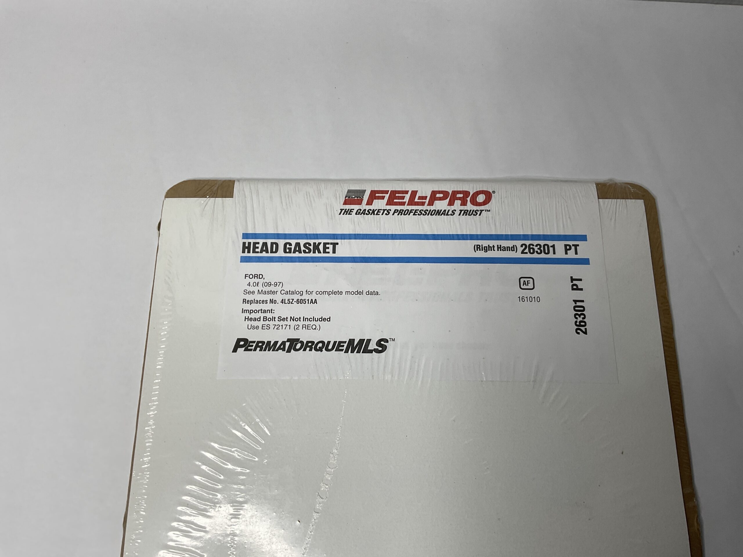 Fel-Pro Head Gasket Ford 4.0 09-97 (Right Hand) “New, Stock No: 576”