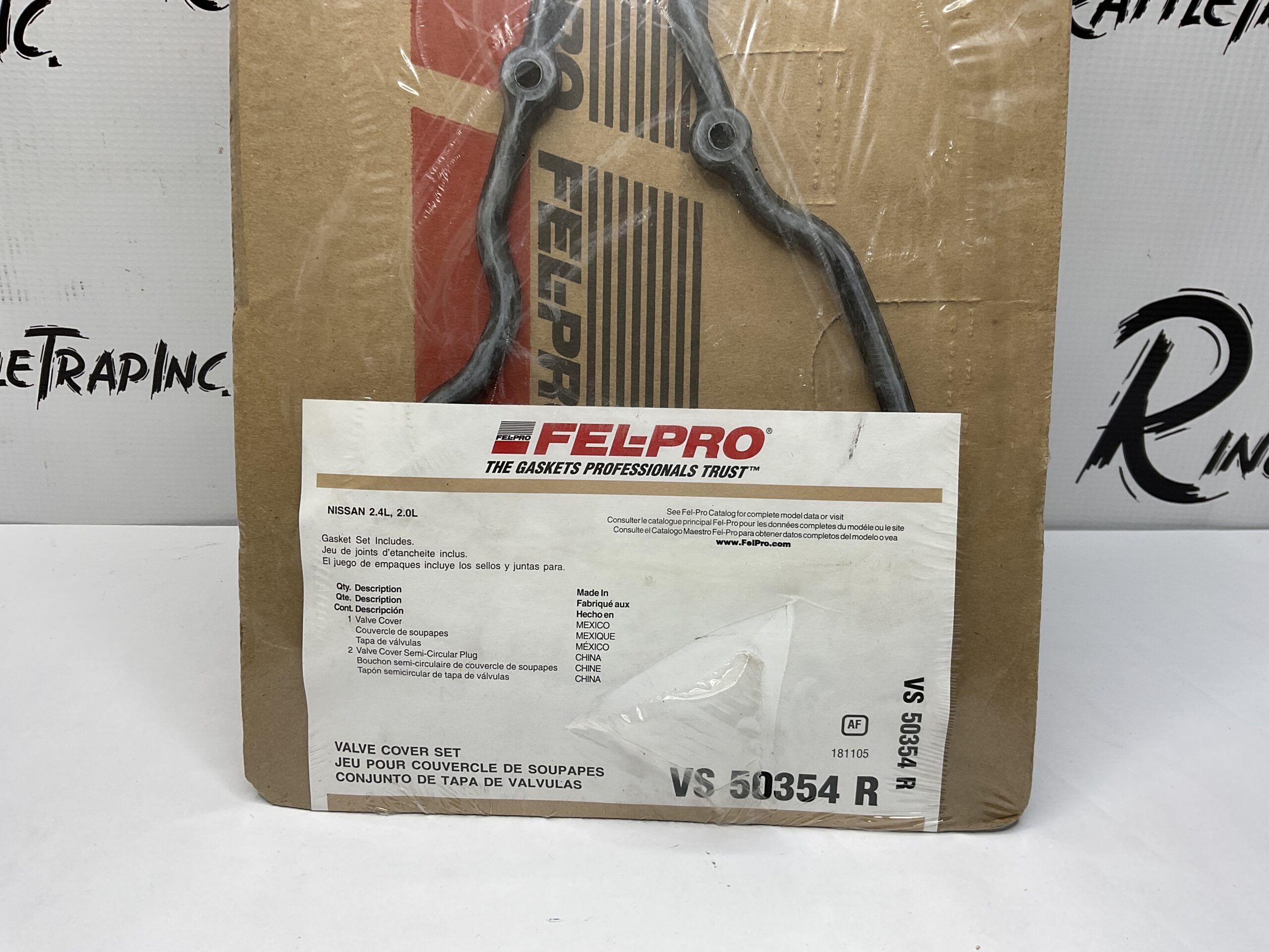 Fel-Pro PermaDry Valve Cover Gaskets for 1983-1986 720, 1986-1989 D21, 1987 PATHFINDER Part No: VS 50354 R “New, Stock No: 0588”