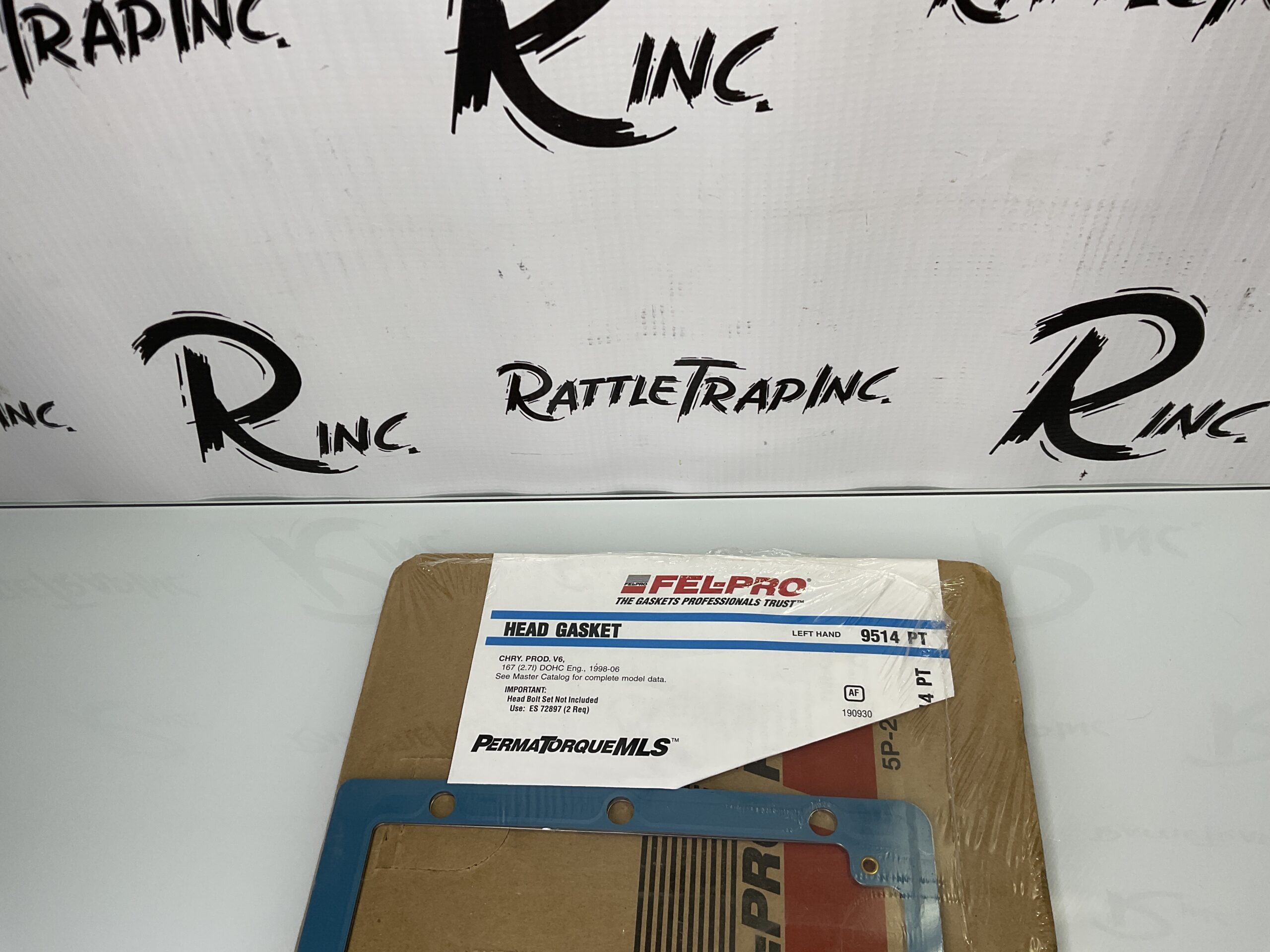 Fel-Pro Head Gasket Chrysler V6 2.7L Part No: 9514 PT “New, Stock No: 0728”