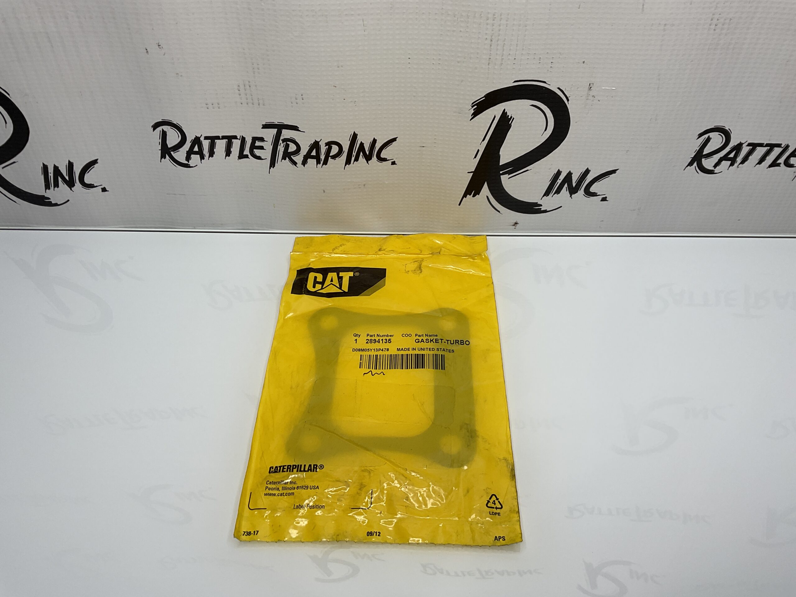 Caterpillar Turbo Mounting Gasket Part No: 2894135 “New, Stock No: 0732”