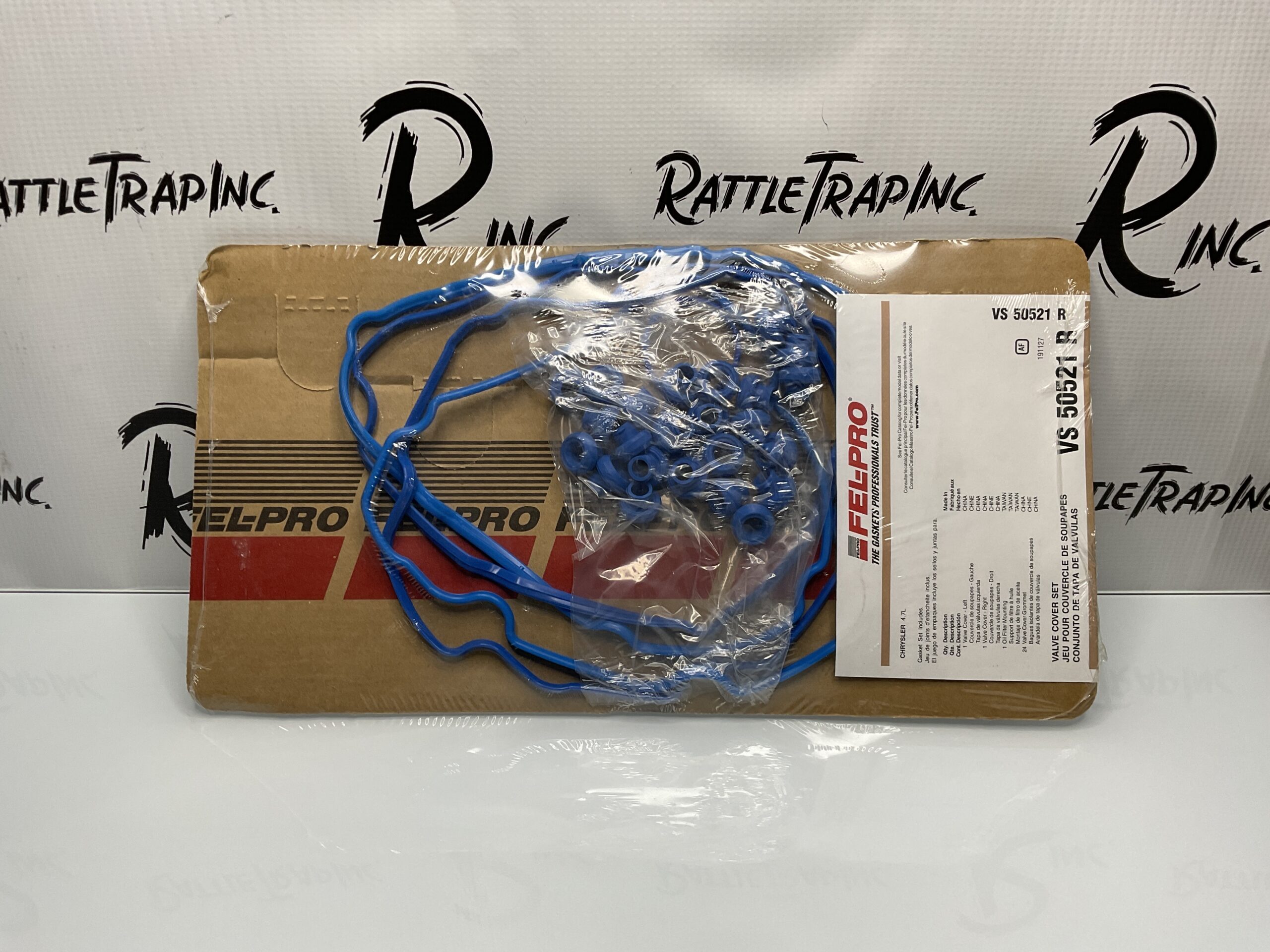 Fel-Pro Chrysler 4.7L Valve Cover Set Part No: VS 50521 R (New, Stock No: 0733)