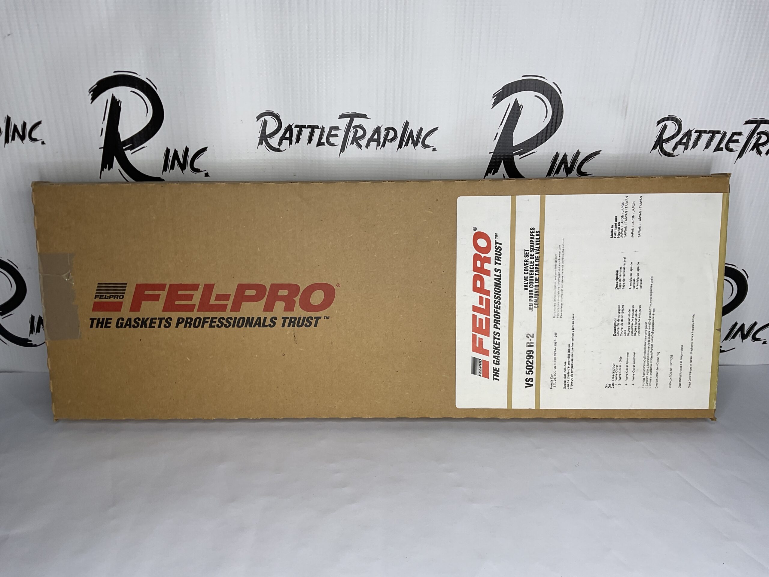 Fel-Pro Valve Cover Gaskets Honda 2.7L Part No: VS 50299 R “New, Stock No: 577”