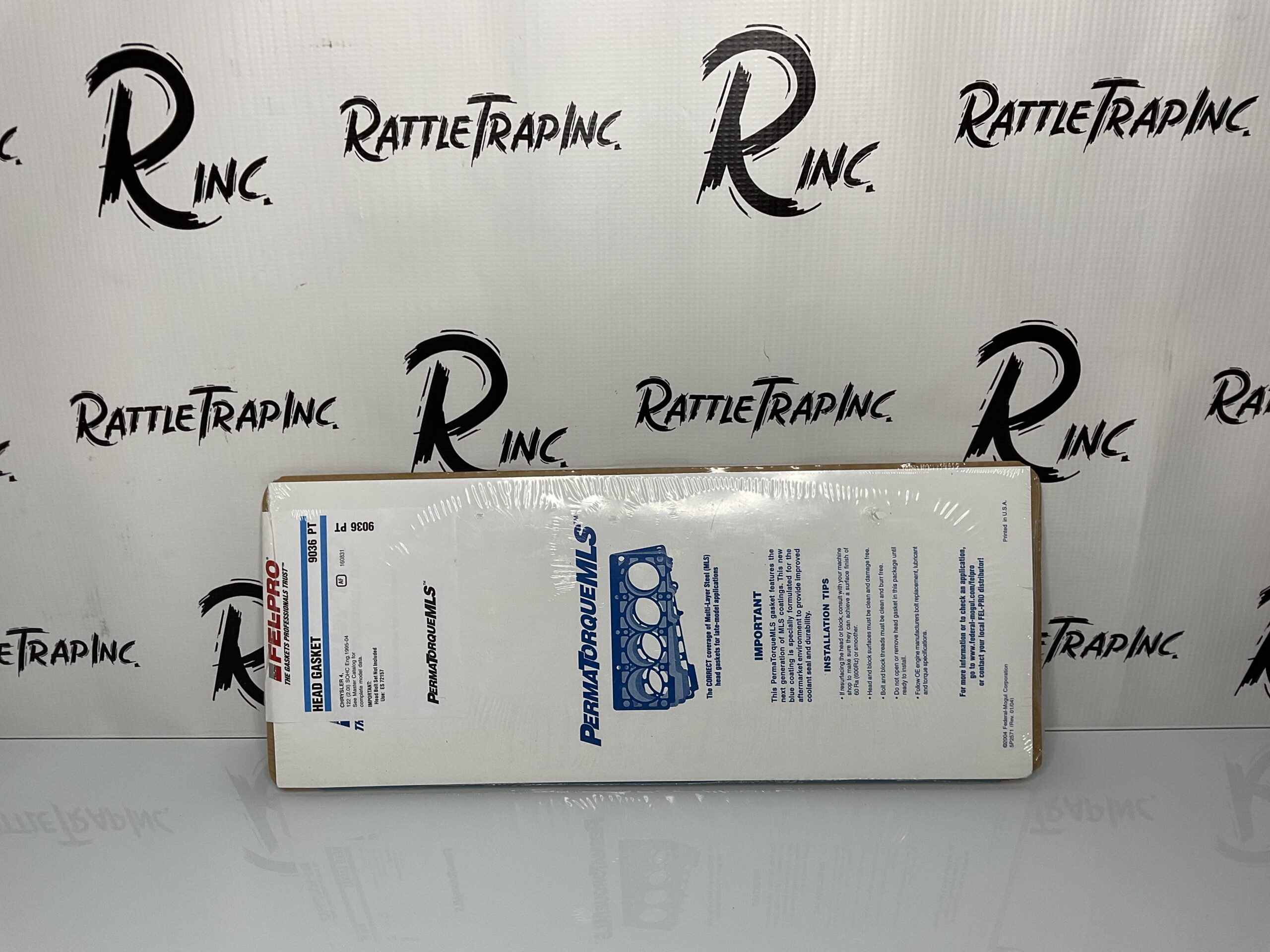 Fel-Pro Chrysler 2.0L Cylinder Head Gasket 95-04 Part No: 9036 PT (New, Stock No: 0738)