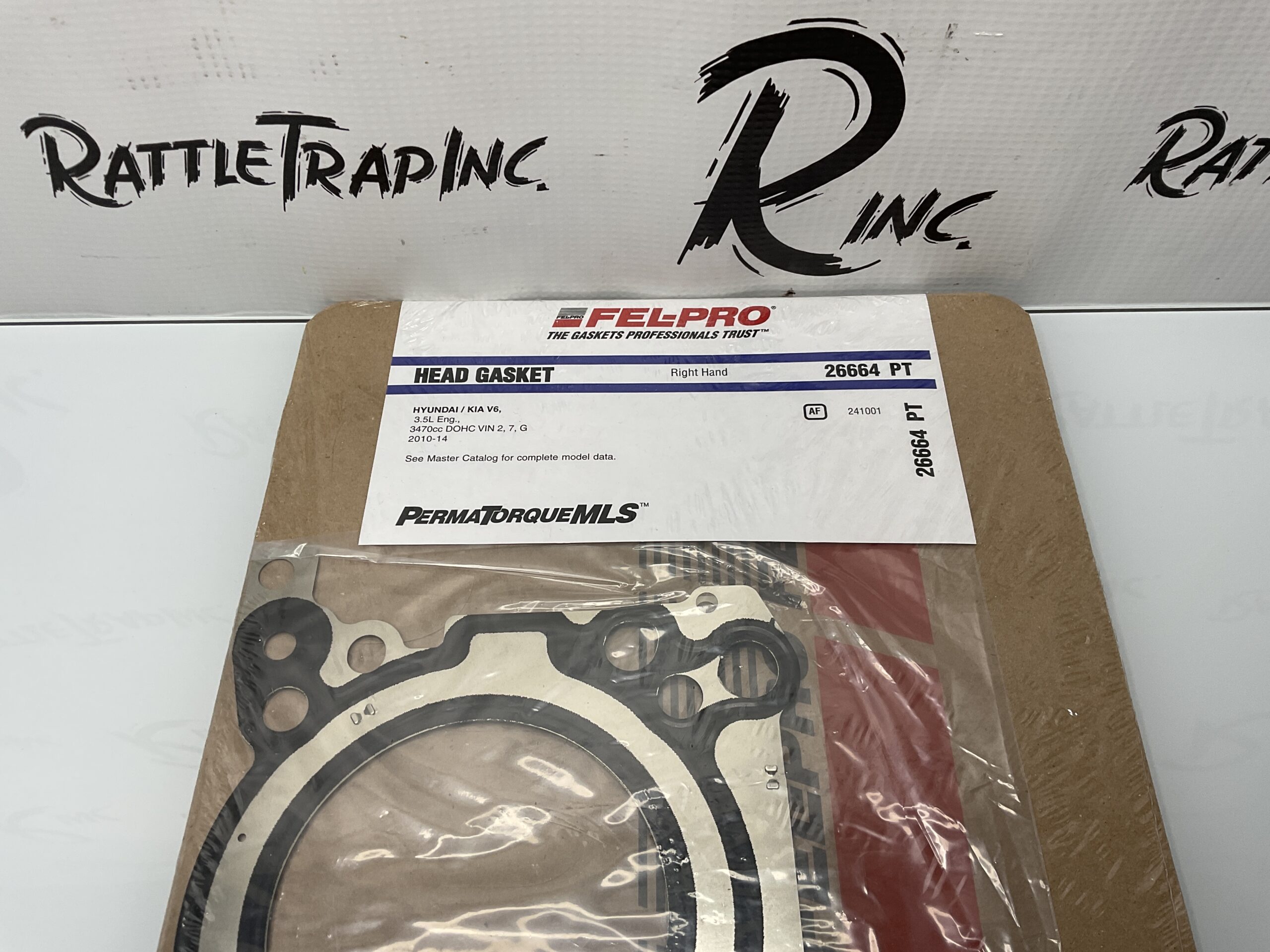 Fel-Pro Hyundai/Kia v6 3.5L 2010-2014 Cylinder Head Gasket Part No: 26664 PT (New, Stock No: 0742)