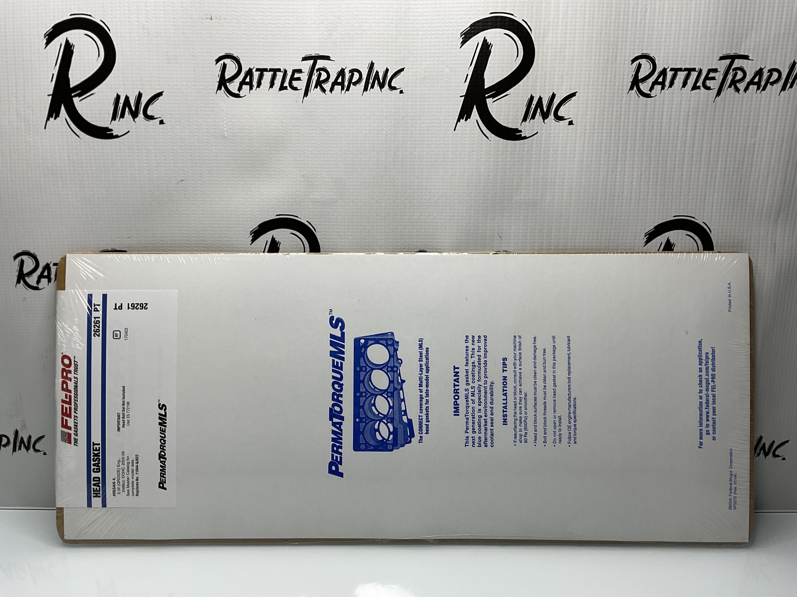 Fel-Pro Nissan 4, 2.5L DOHC Cylinder Head Gasket Part No: 26261 PT (New, Stock No: 0743)
