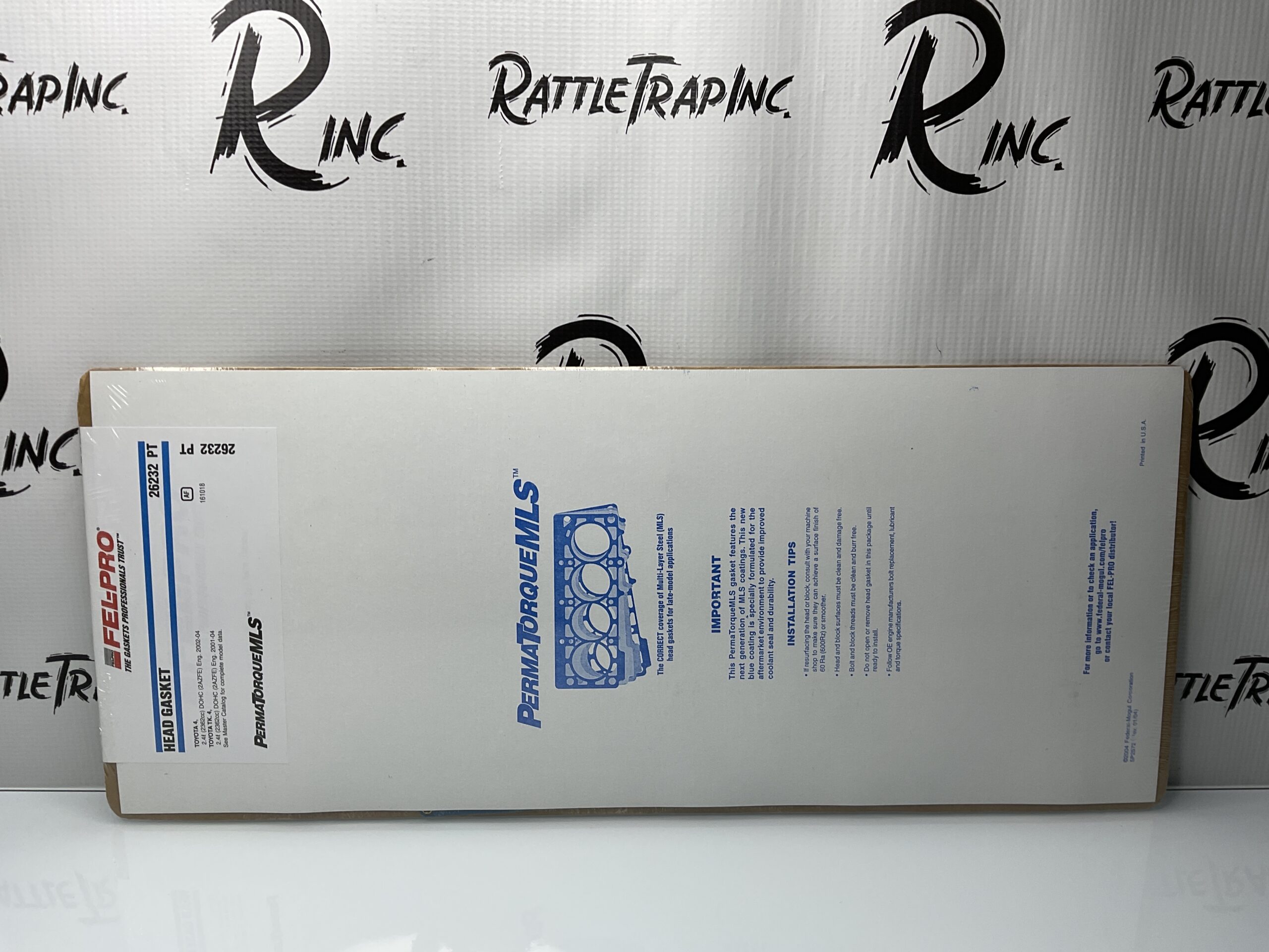 Fel-Pro Toyota 4/TK 2.4L Cylinder Head Gasket Part No: 26232 PT (New, Stock No: 0746)