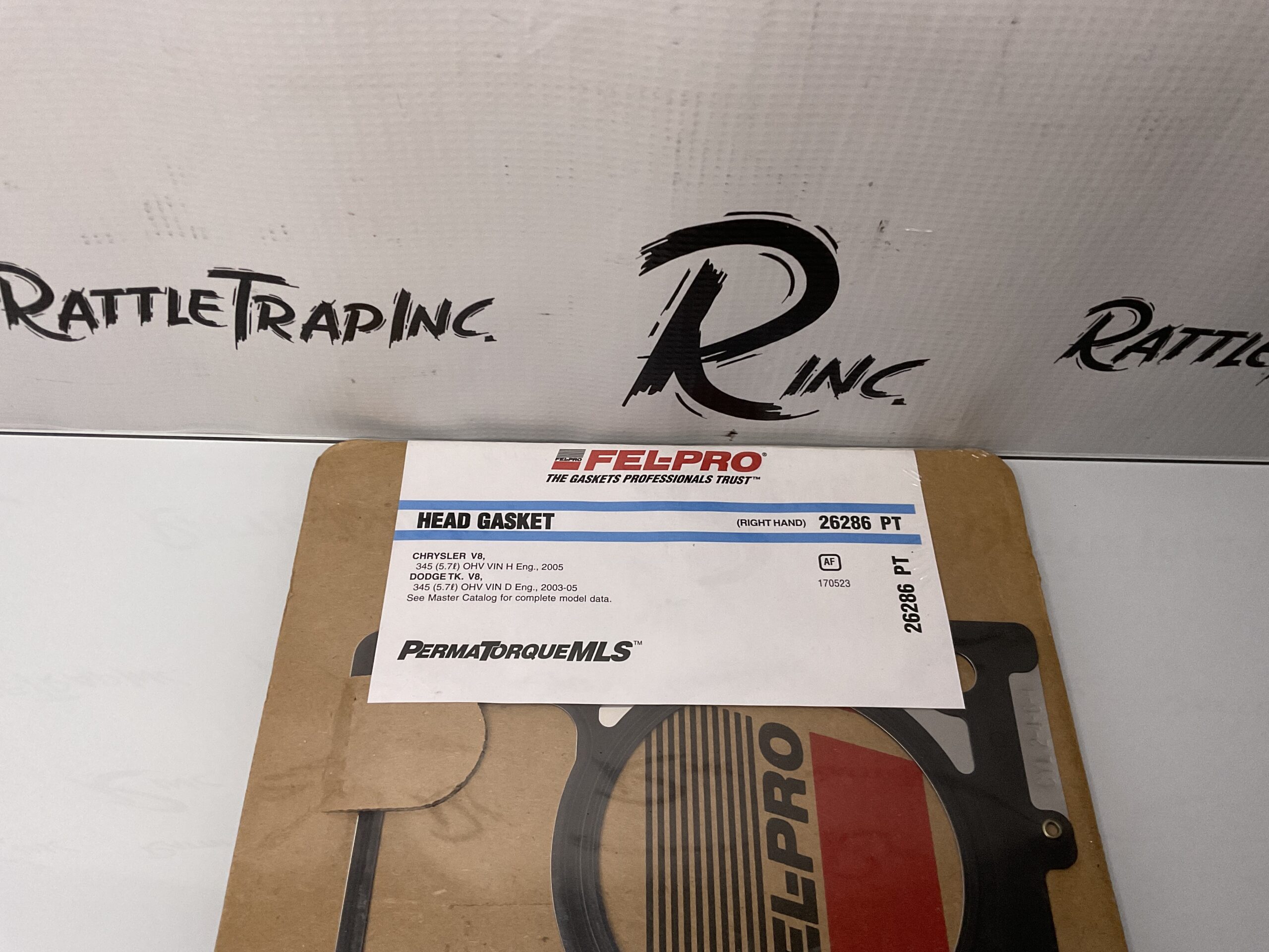 Fel-Pro Chrysler/Dodge 5.7L Cylinder Head Gasket Part No: 26286 PT (New, Stock No: 0748)