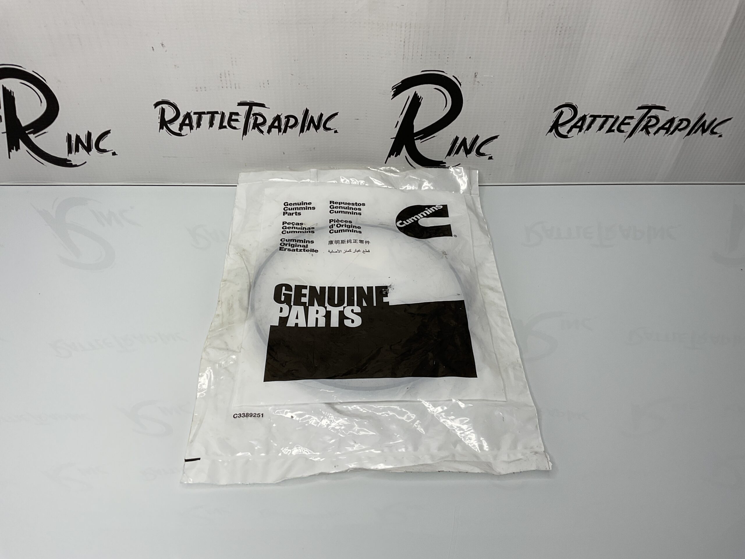 Cummins Rectangular Ring Seal Part No: 3912473 (New, Stock No: 0749)