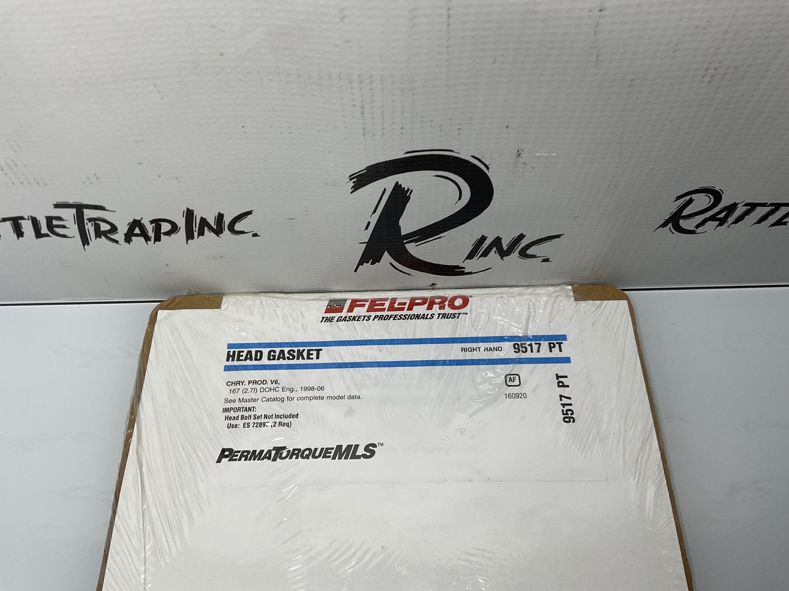 Fel-Pro Chrysler 2.7L 1998-2006 Cylinder Head Gasket Part No: 9517 PT (New, Stock No: 0751)
