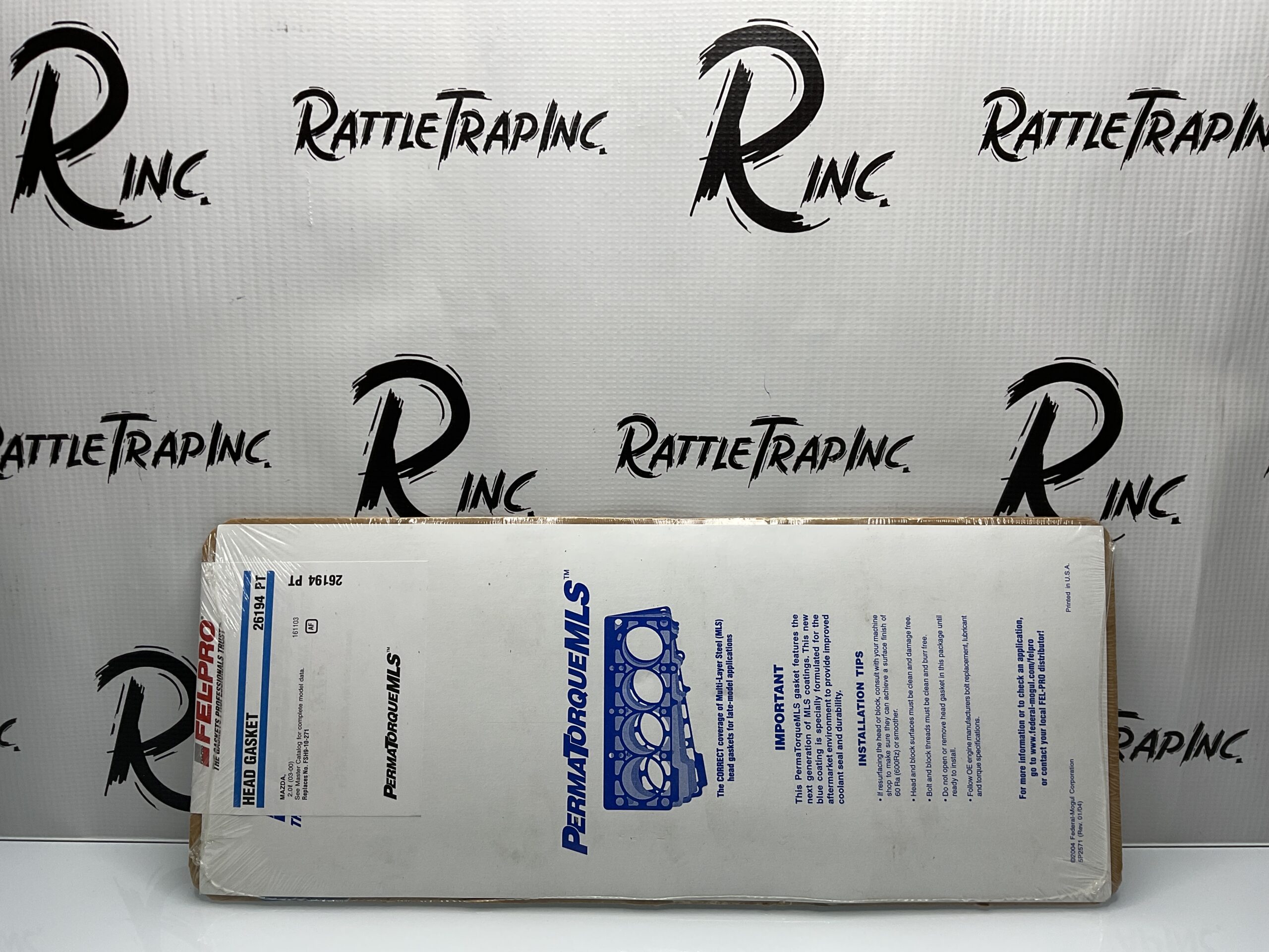 Fel-Pro Mazda 2.0L 2000-2003 Head Gasket Part No: 26194 Pt (New, Stock No: 0754)