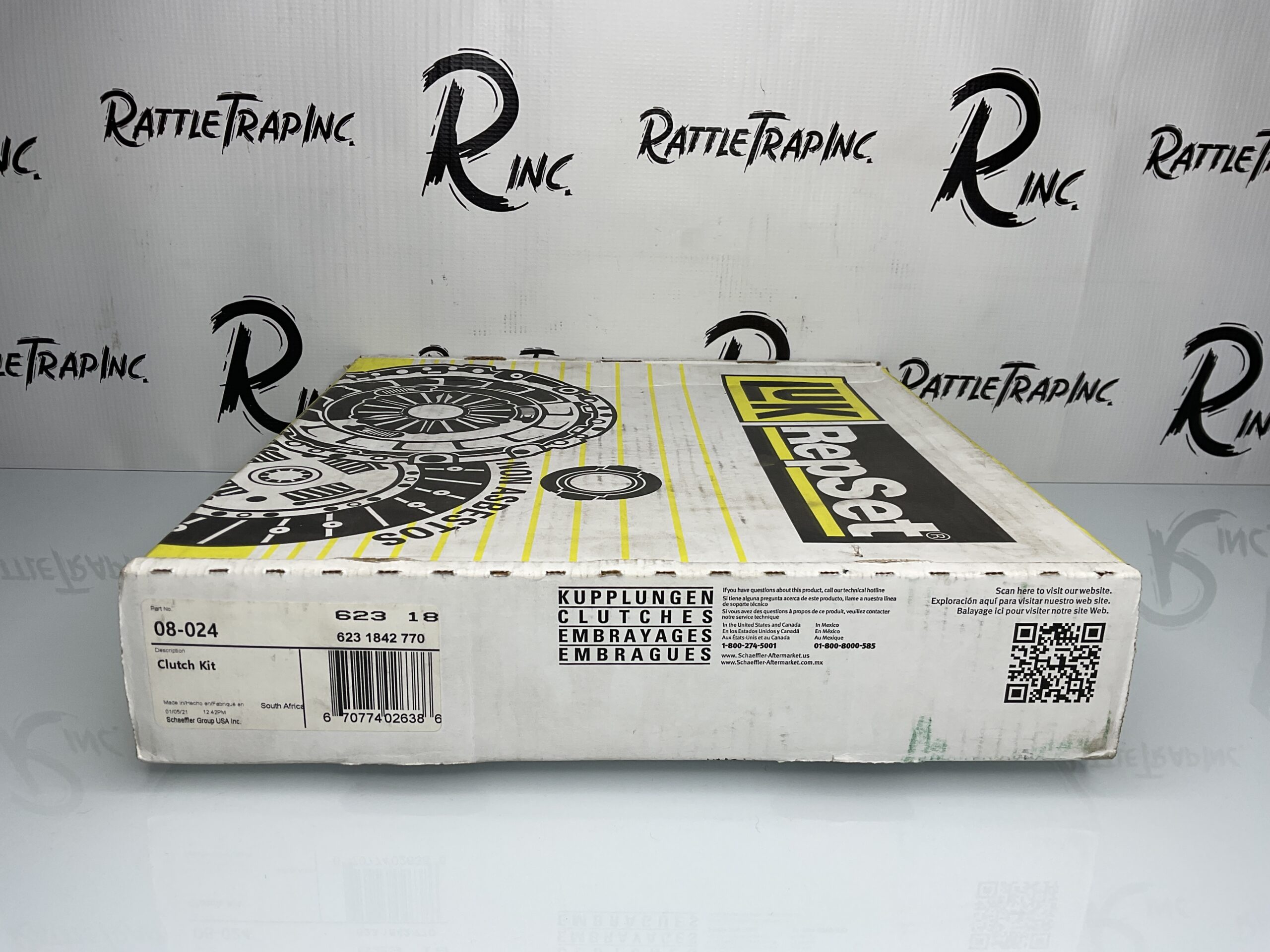 Manual Transmission Clutch Kit-DOHC Part No: LuK 08-024 Fits: 96-97 Honda Prelude 2.2L-L4 (New, Stock No: 0768)