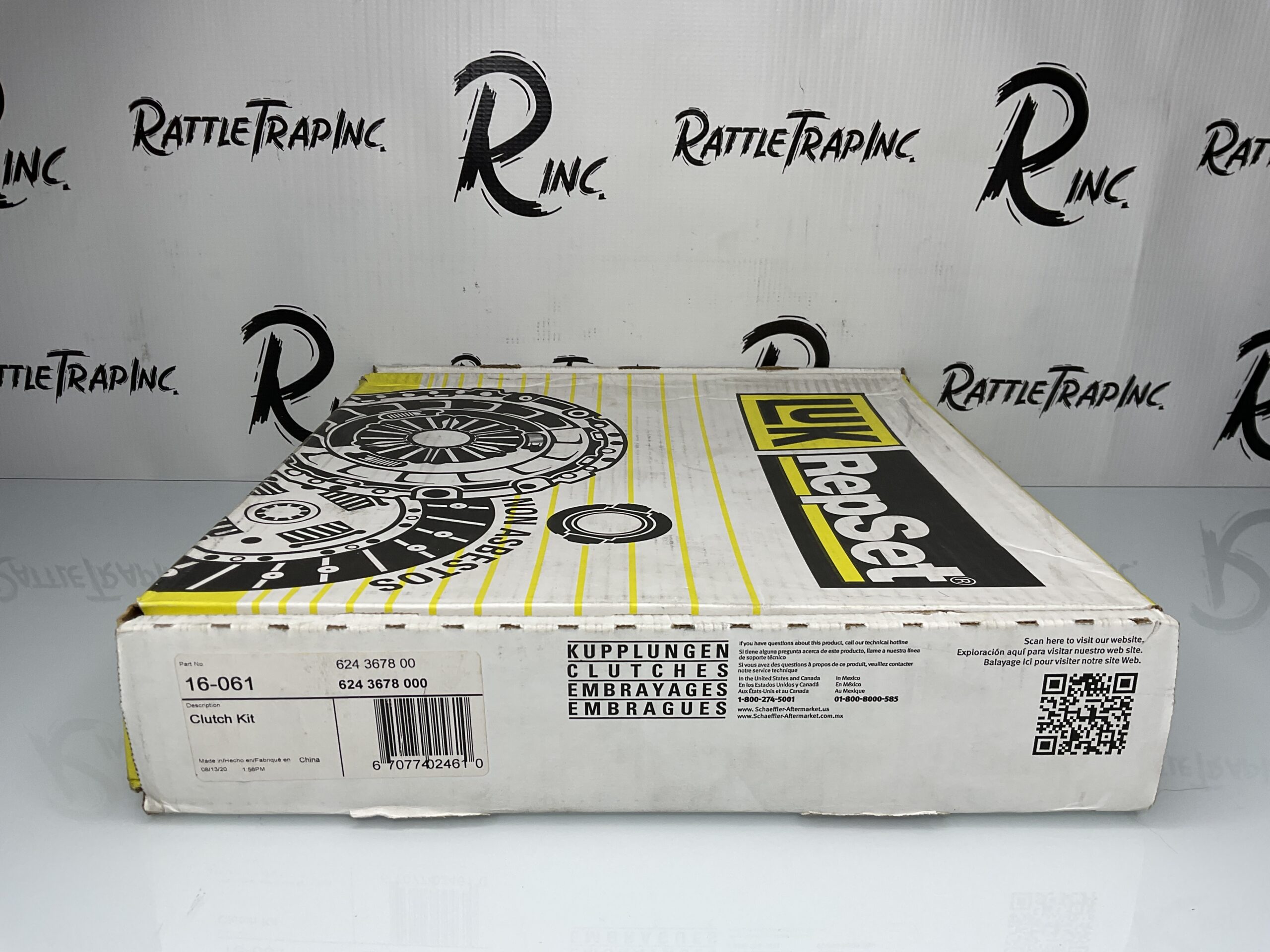 LUK RepSet Clutch Kit Fits: Toyota Part No: 16-061 (New, Stock No: 0783)