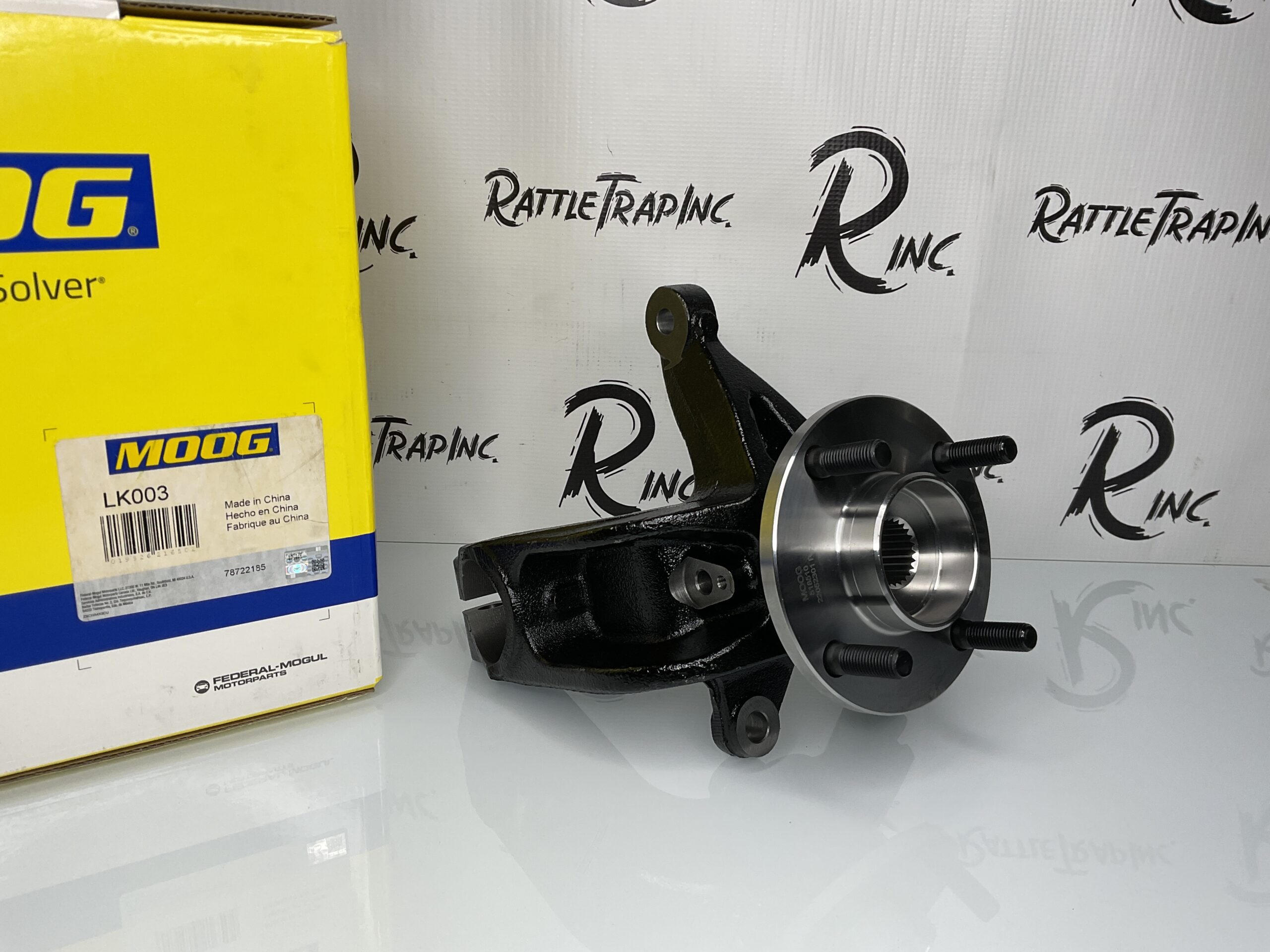 MOOG  Front Left Complete Steering Knuckle Assembly Ford Focus Part No: LK003 (New, Stock No: 0789)